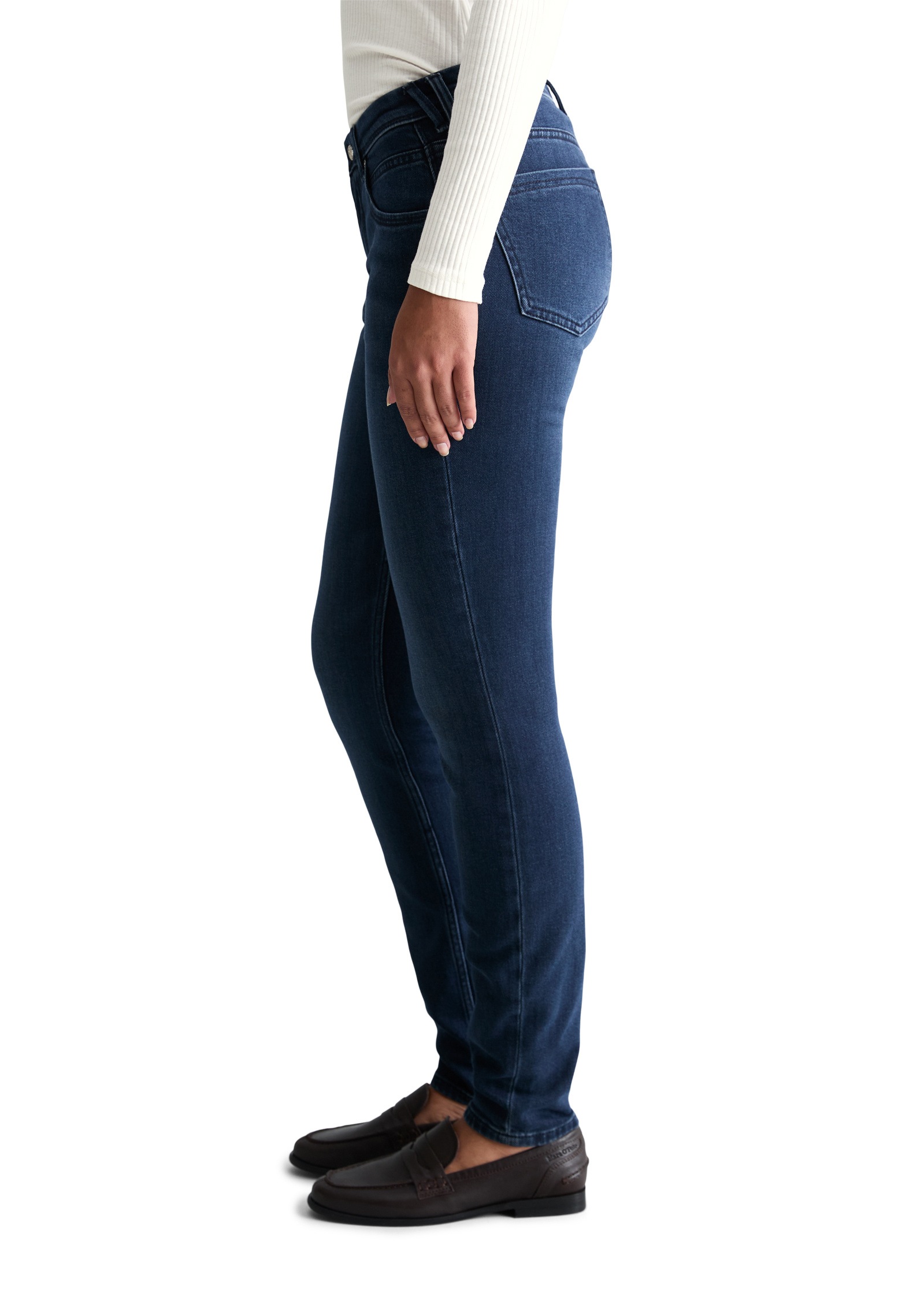 Marc OPolo DENIM Slim-fit-Jeans "aus Organic Cotton-Lyocell-Mix" günstig online kaufen