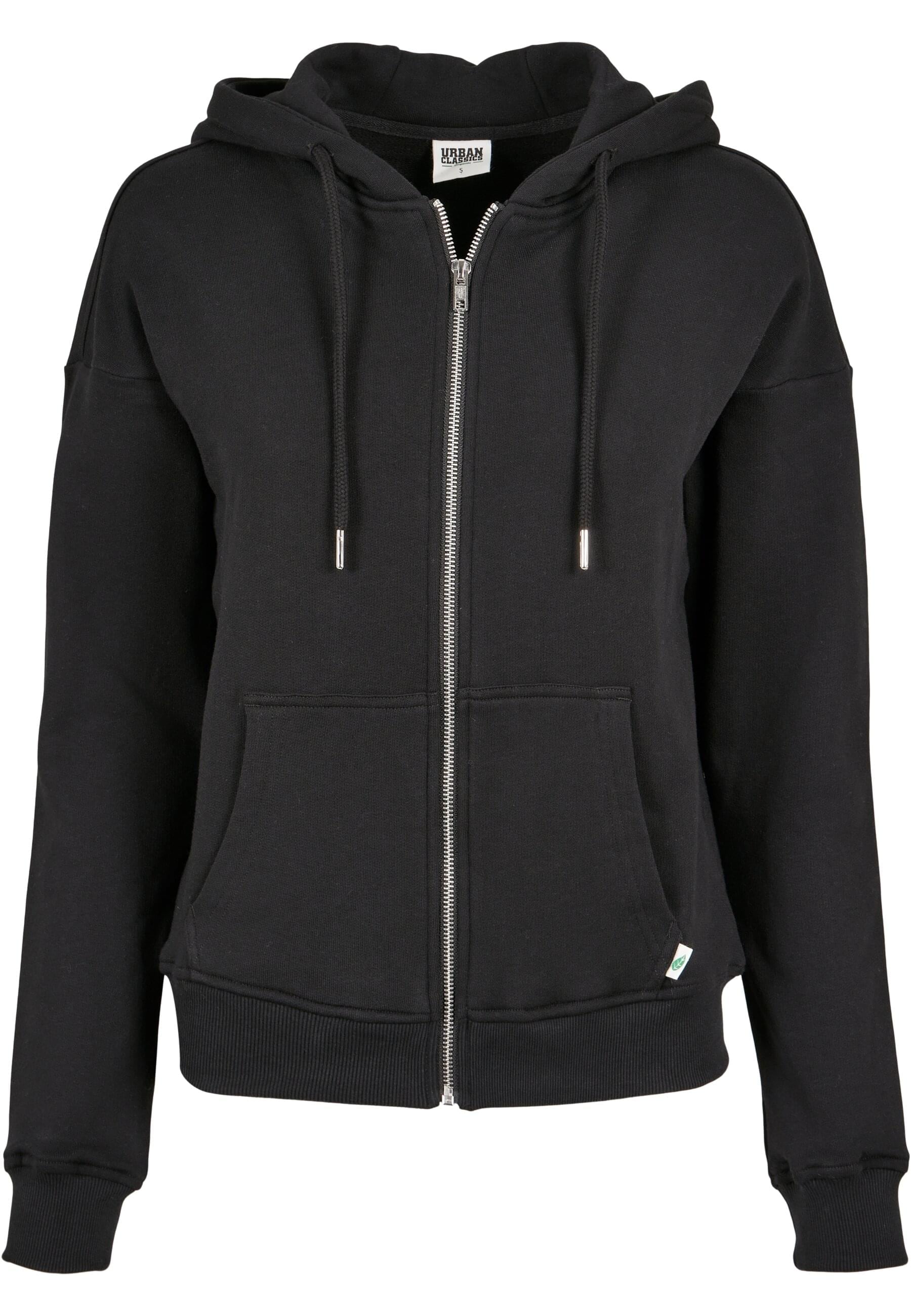 Sweatjacke »Urban Classics Damen Ladies Organic Terry Zip Hoody«