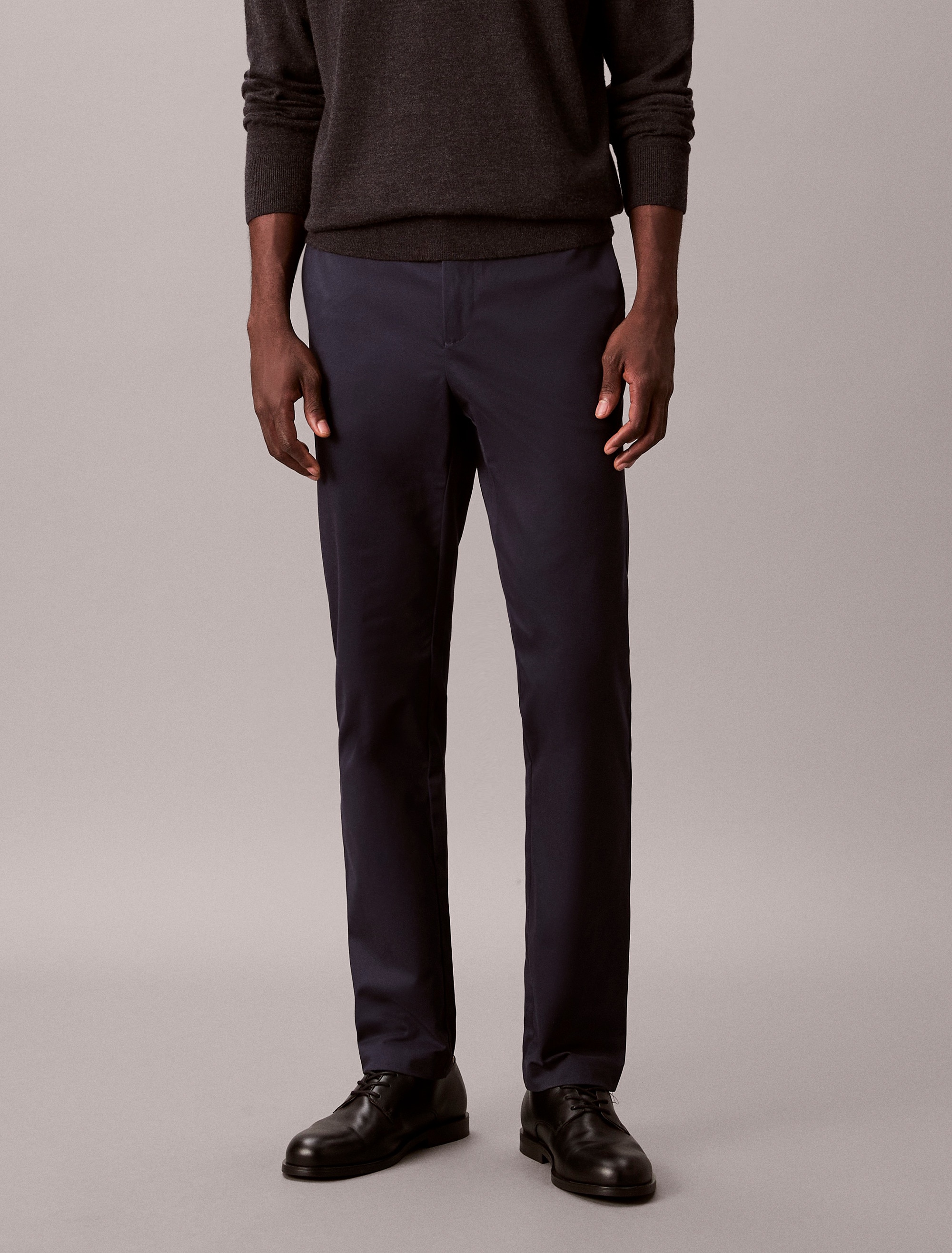 Calvin Klein Chinohose "SLIM SATEEN CHINO TROUSER", slim fit günstig online kaufen