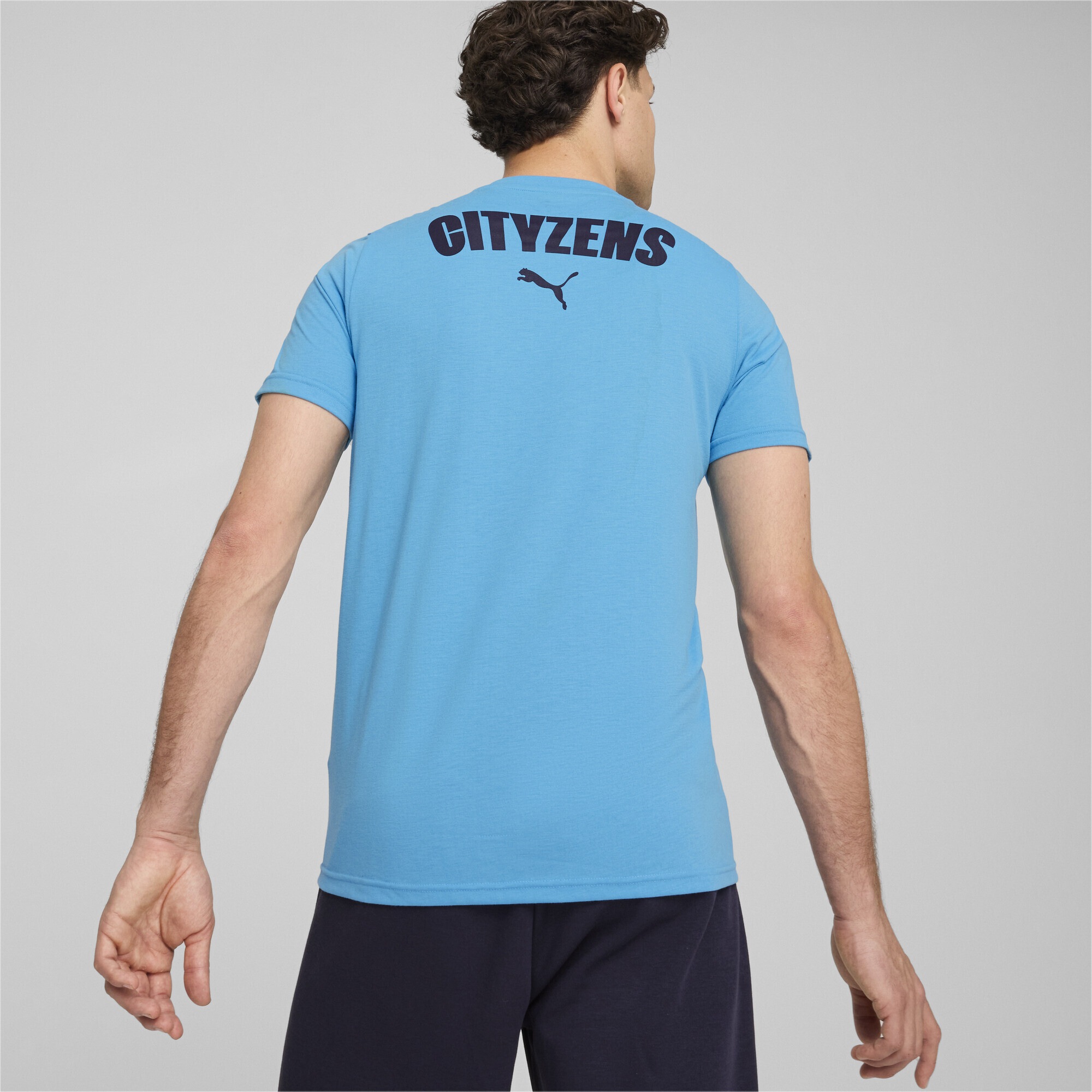 PUMA T-Shirt »Manchester City Casuals T-Shirt Herren«