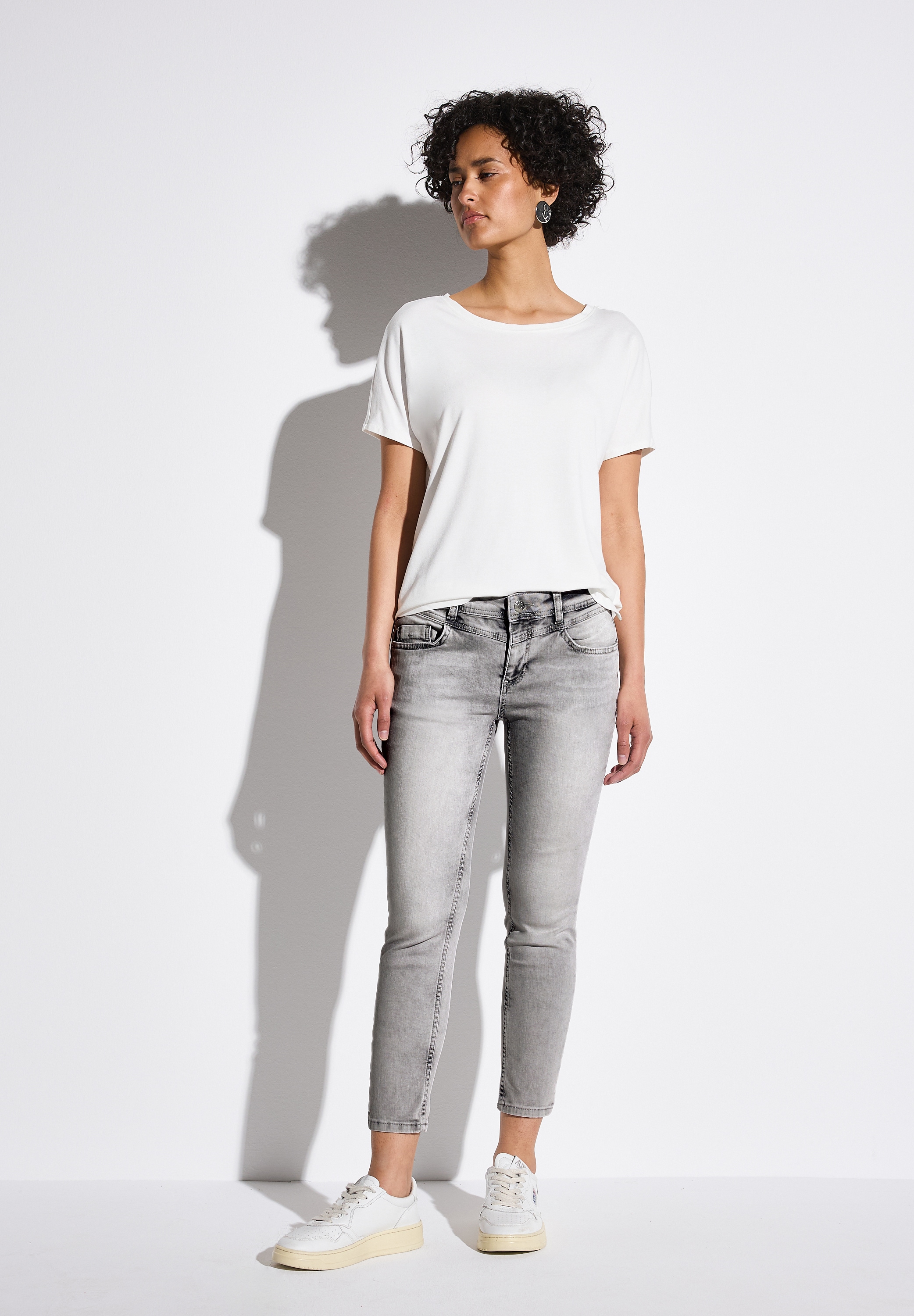 STREET ONE Slim-fit-Jeans, 5-Pocket-Style