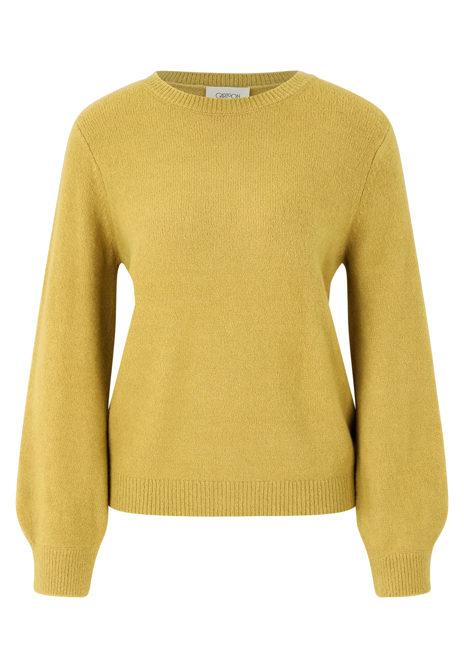 Cartoon Strickpullover "Damen Strickpullover mit Rundhalsausschnitt" 1 Stk. günstig online kaufen