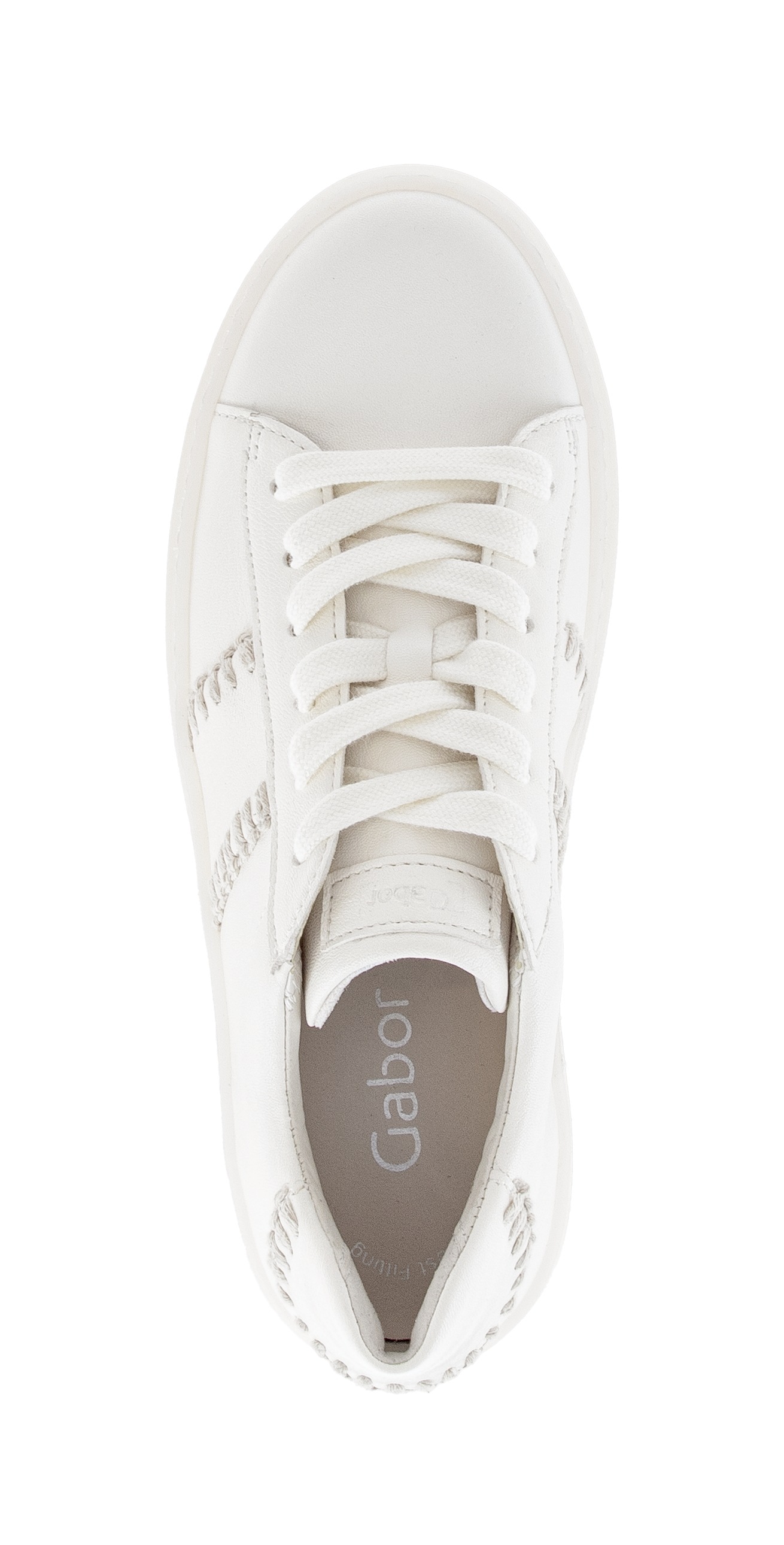 Thumbnail - Gabor Plateausneaker Freizeitschuh, Halbschuh, Schnürschuh mit transparenter Laufsohle