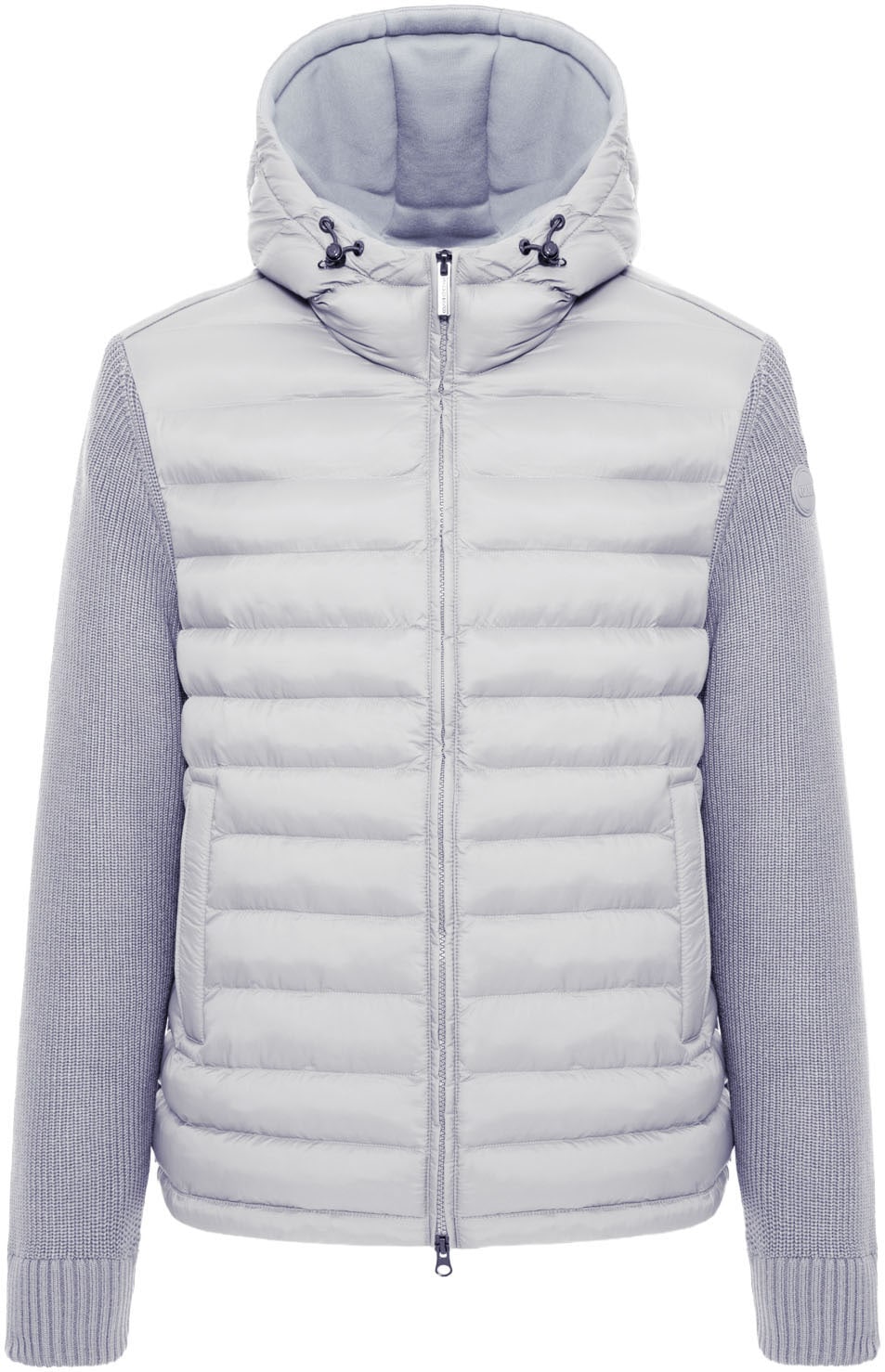 Colmar Steppjacke mit Kapuze Zwei-Wege-Reißverschluss, Regular Fit, Strickärmel
