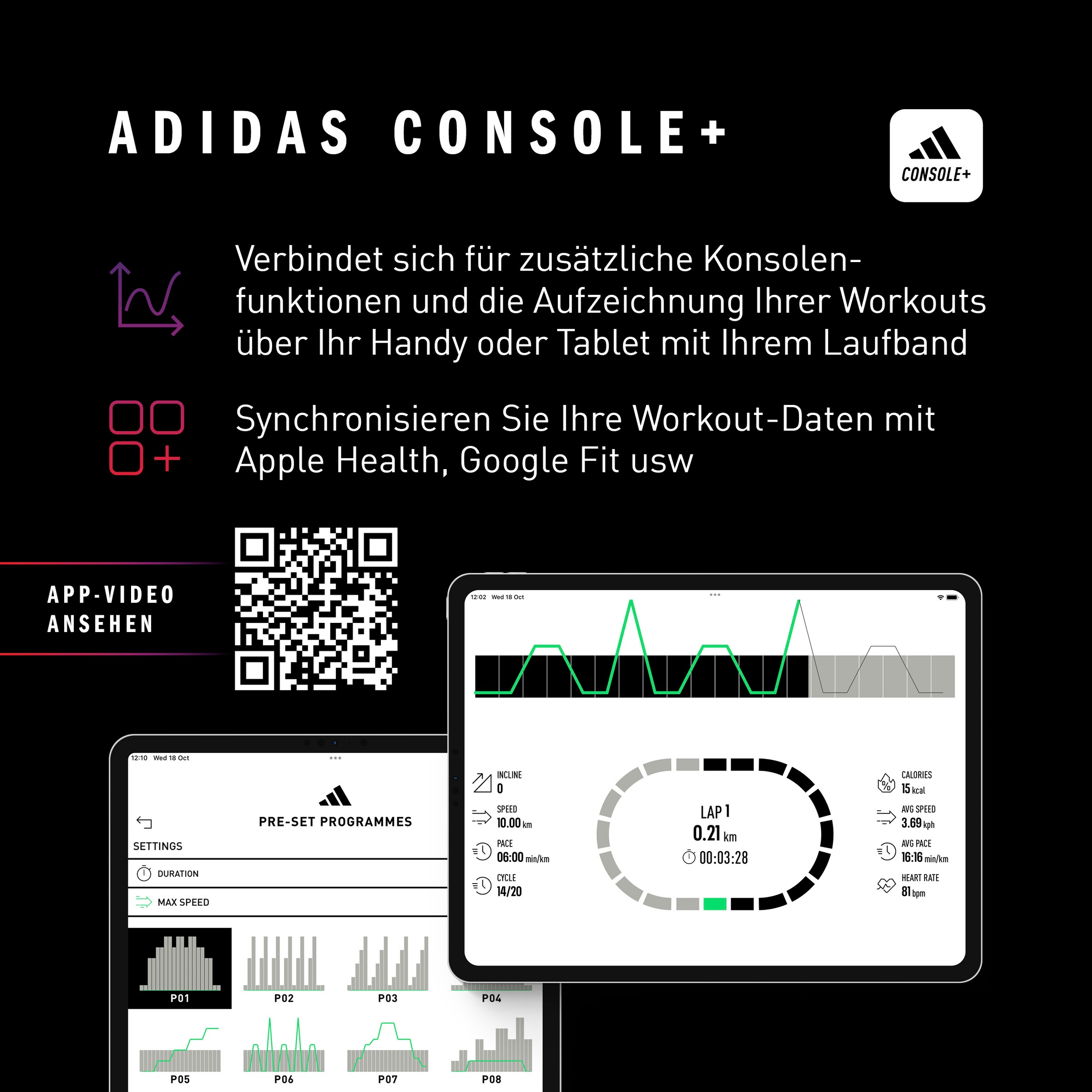 adidas Performance Laufband »adidas T-300«