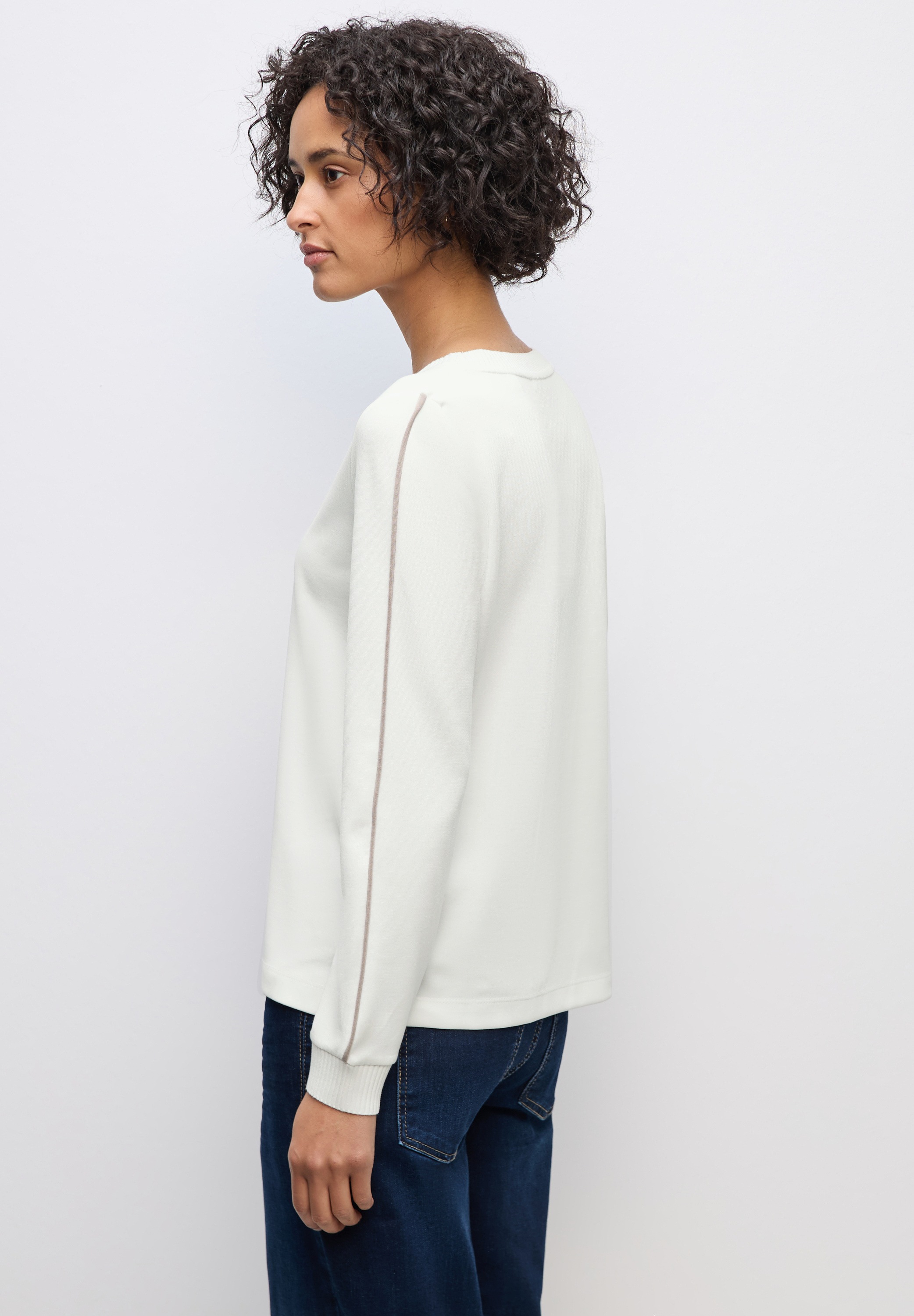 STREET ONE Langarmshirt, mit U-Boot-Ausschnitt günstig online kaufen