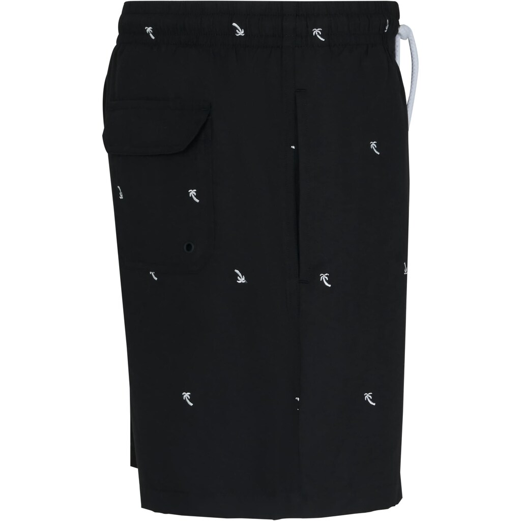 URBAN CLASSICS Badeshorts »Urban Classics Herren Embroidery Swim Shorts«