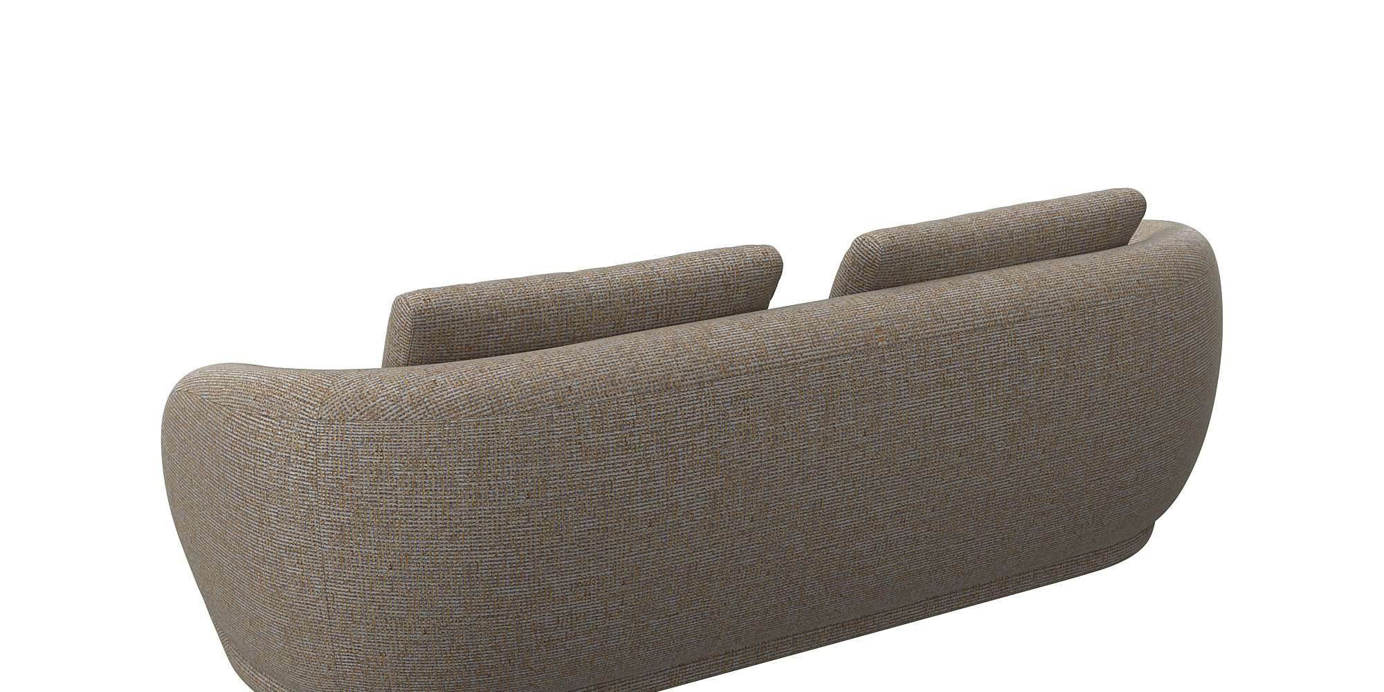 FLEXLUX 3-Sitzer »Torino, rund und bequem, Couch, Dreisitzer, OTTOs Choice«, Modernes, organisches Sofa-Design, Kaltschaum, Wellenunterfederung