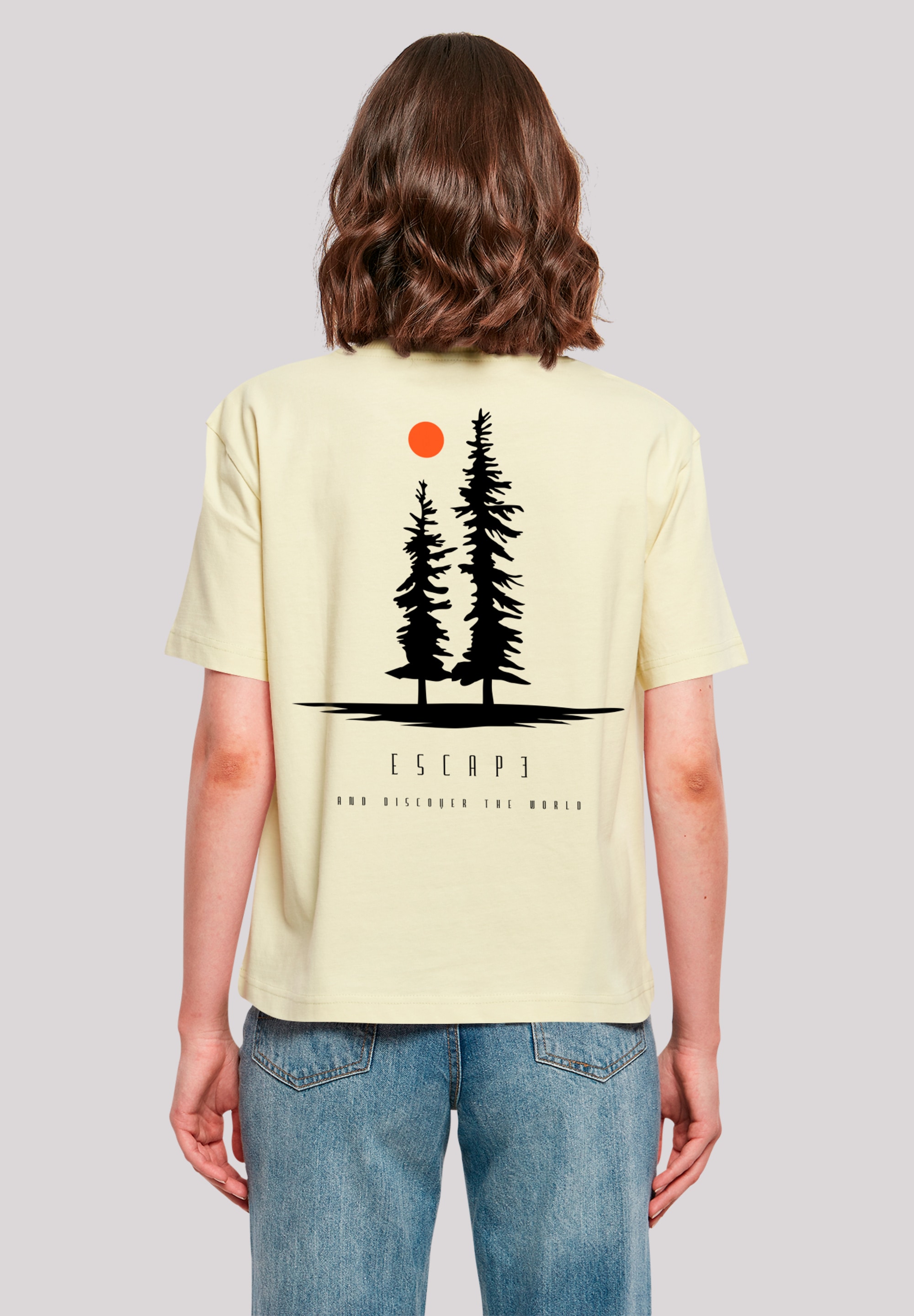 F4NT4STIC T-Shirt "Escape Discover the World Pinetree", Discover the World günstig online kaufen