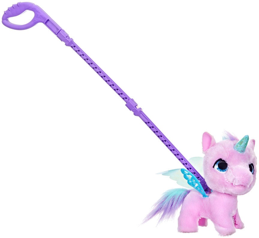 Hasbro Plüschfigur »furReal Flyalots, Flitter my Unicorn«, mit Leine