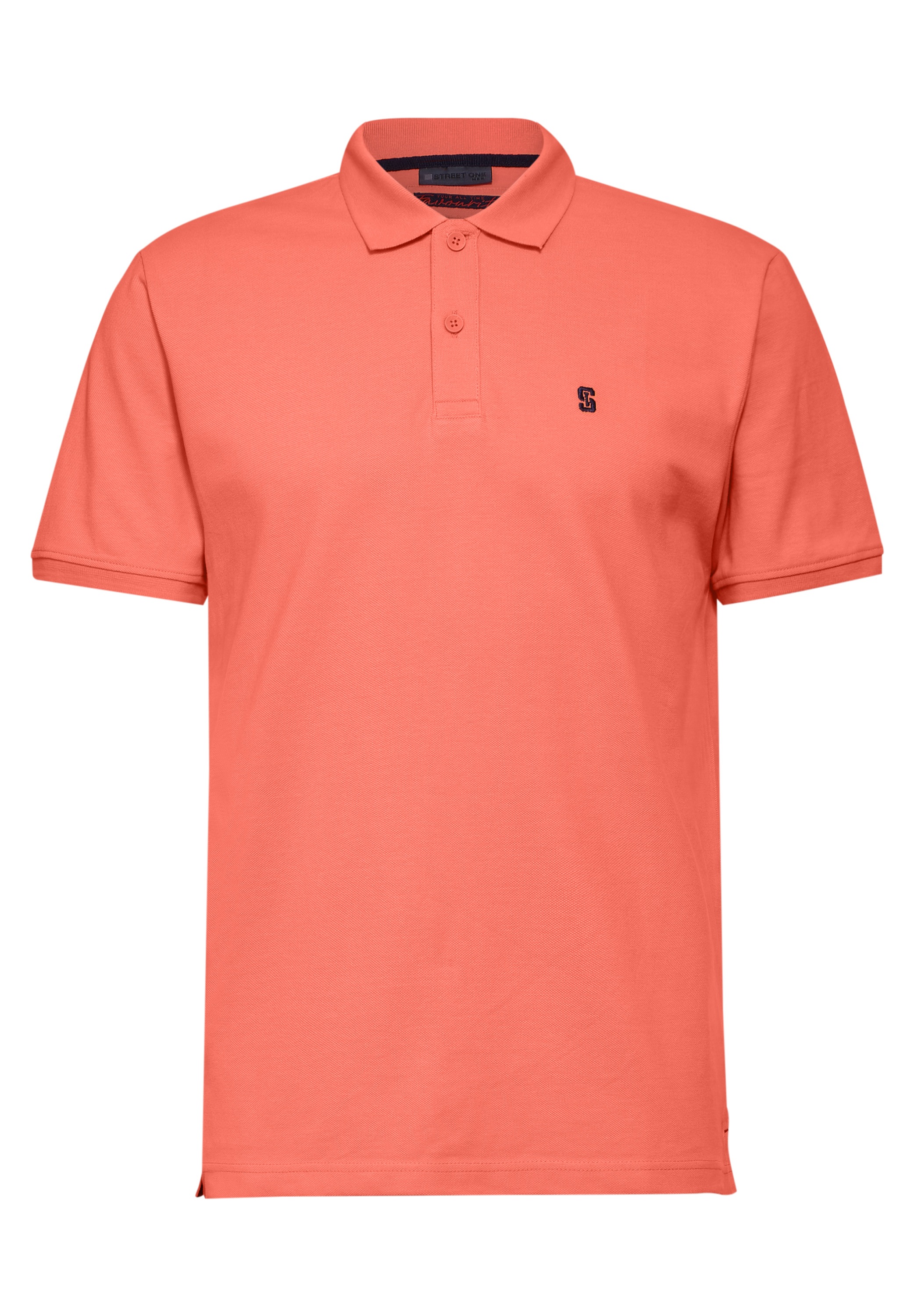 STREET ONE MEN Poloshirt, in Unifarbe