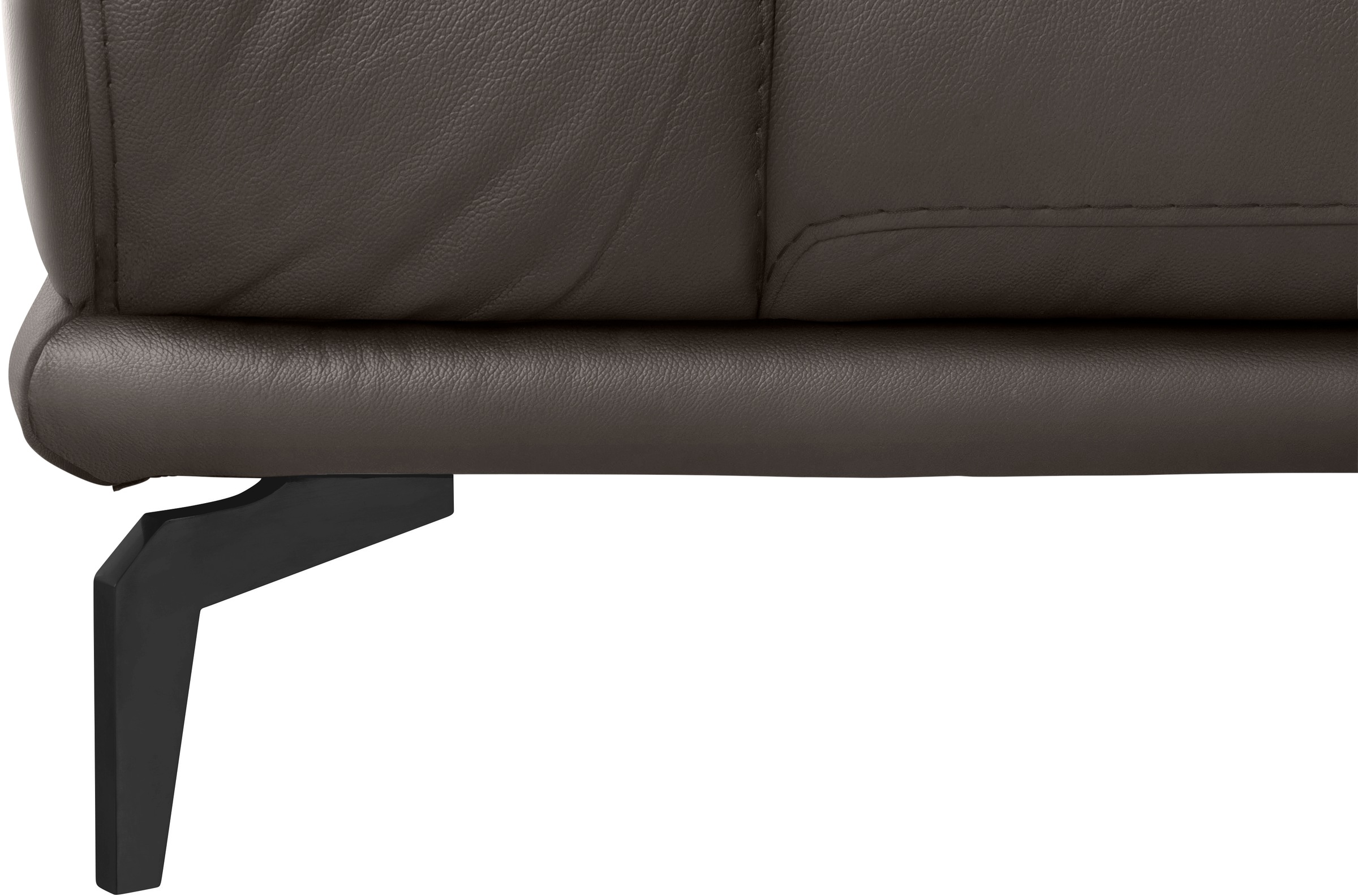 W.SCHILLIG 2,5-Sitzer »montanaa« mit Metallfüßen in Schwarz pulverbeschichtet, Breite 232 cm