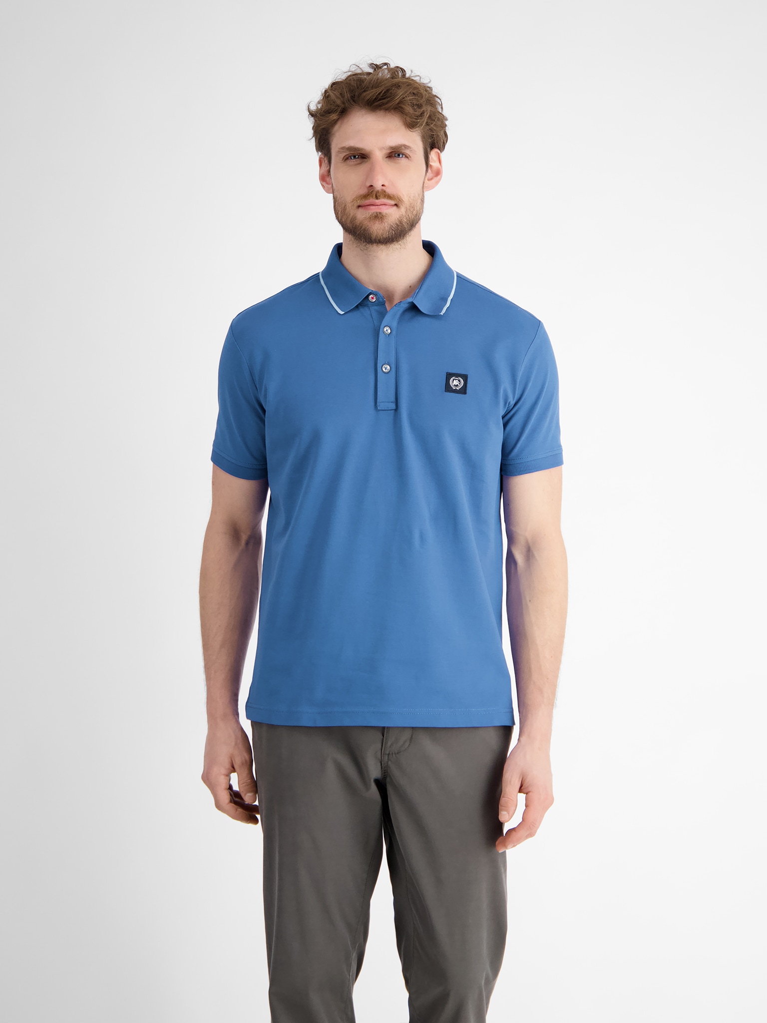 LERROS Poloshirt mit Logo Stickerei günstig online kaufen