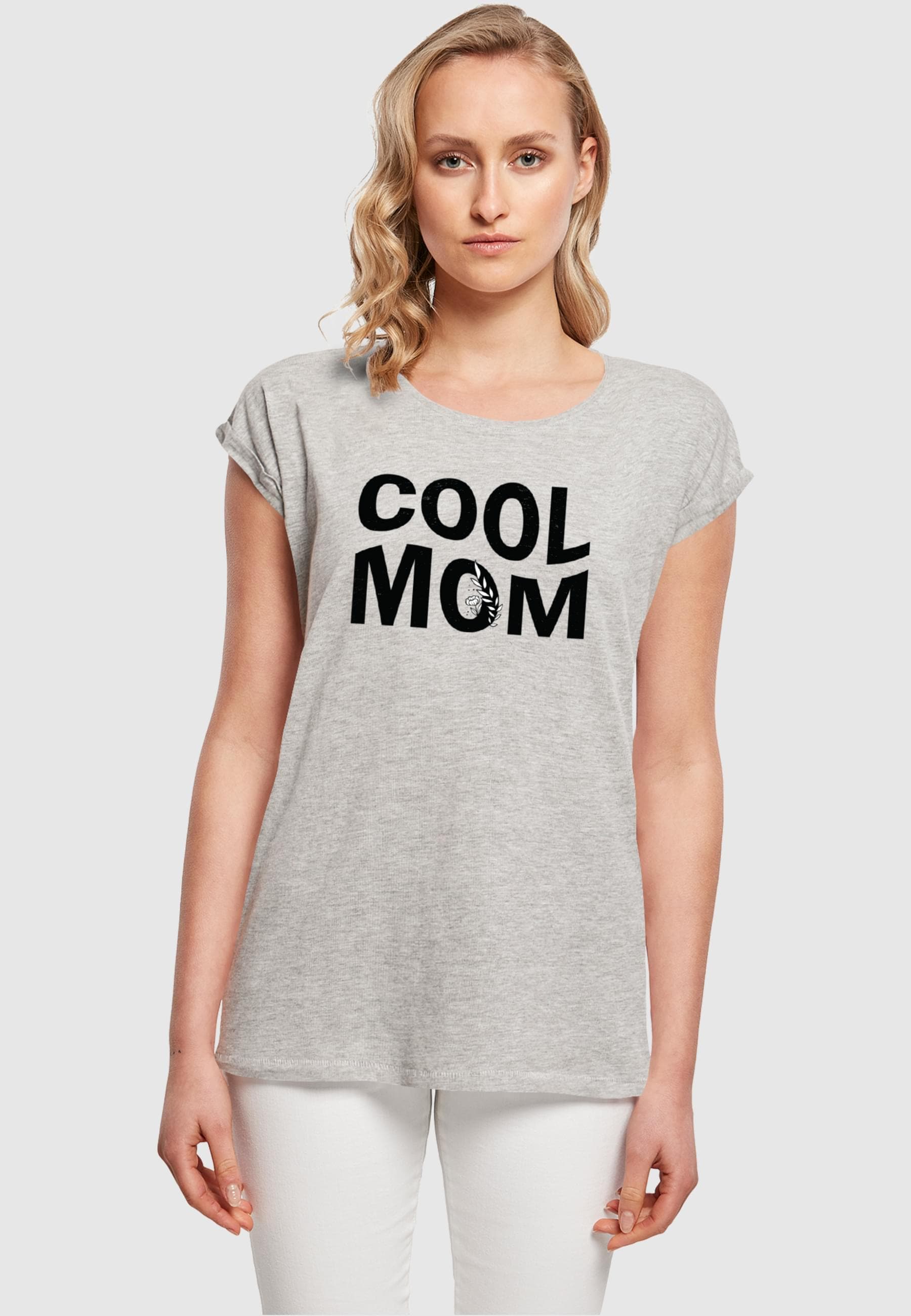 Merchcode T-Shirt »Merchcode Damen Ladies Mothers Day - Cool mom T-Shirt«, (1 tlg.)