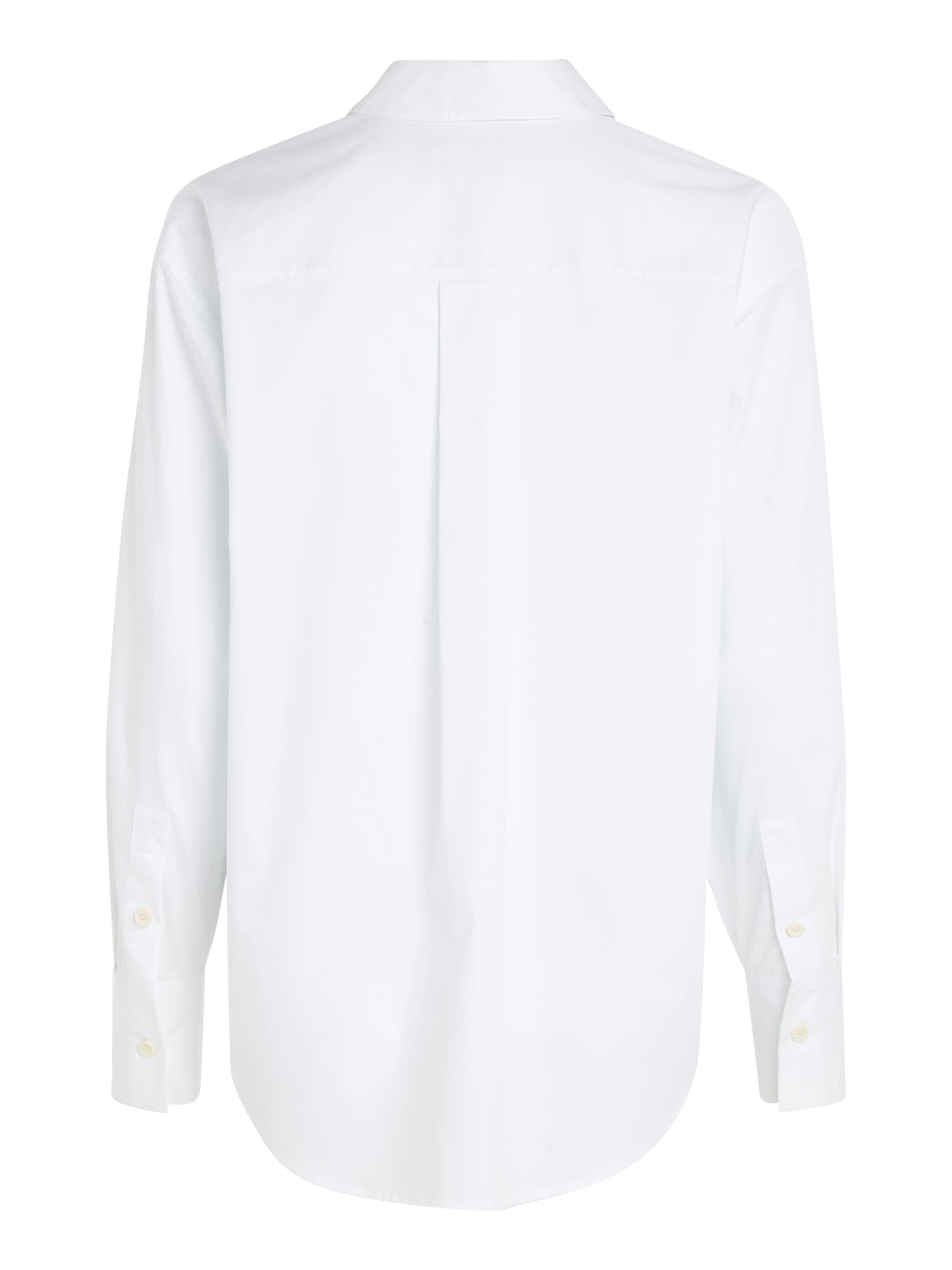 Calvin Klein Hemdbluse »RELAXED COTTON SHIRT«, mit durchgehender Knopfleiste