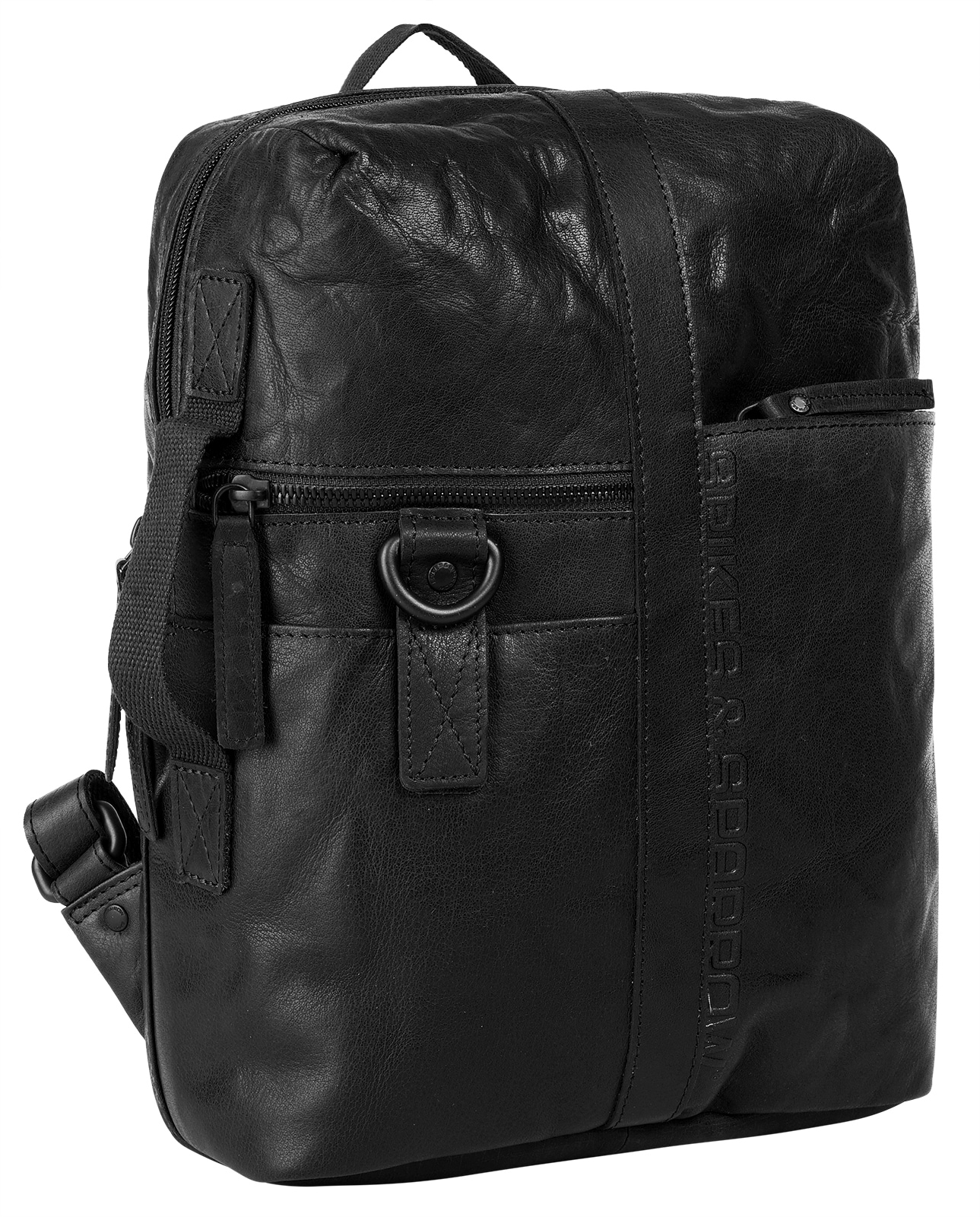 Spikes & Sparrow Laptoprucksack, echt Leder