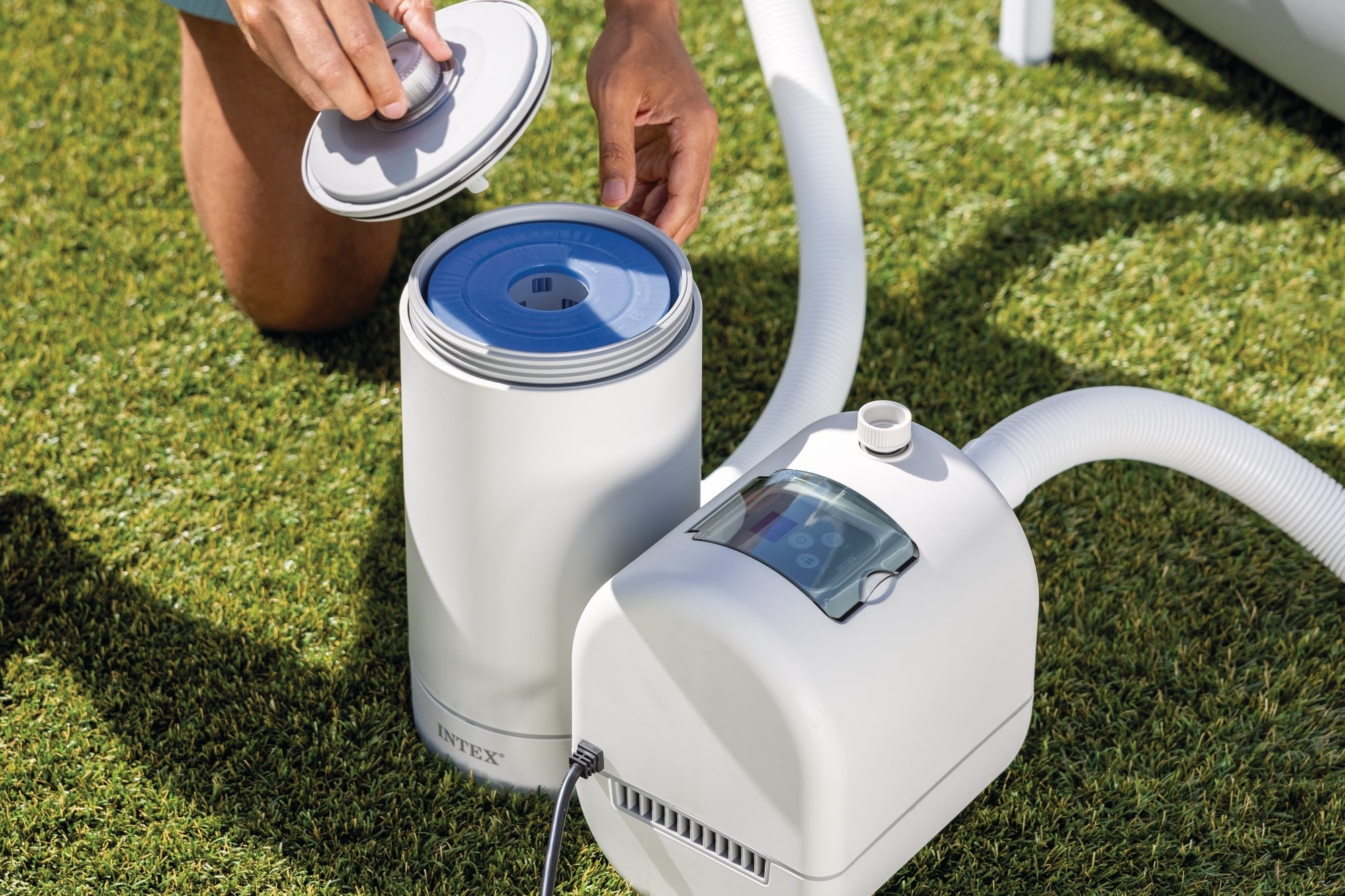 Intex Kartuschen-Filterpumpe »»CARTRIDGE FILTER PUMPS C2500««