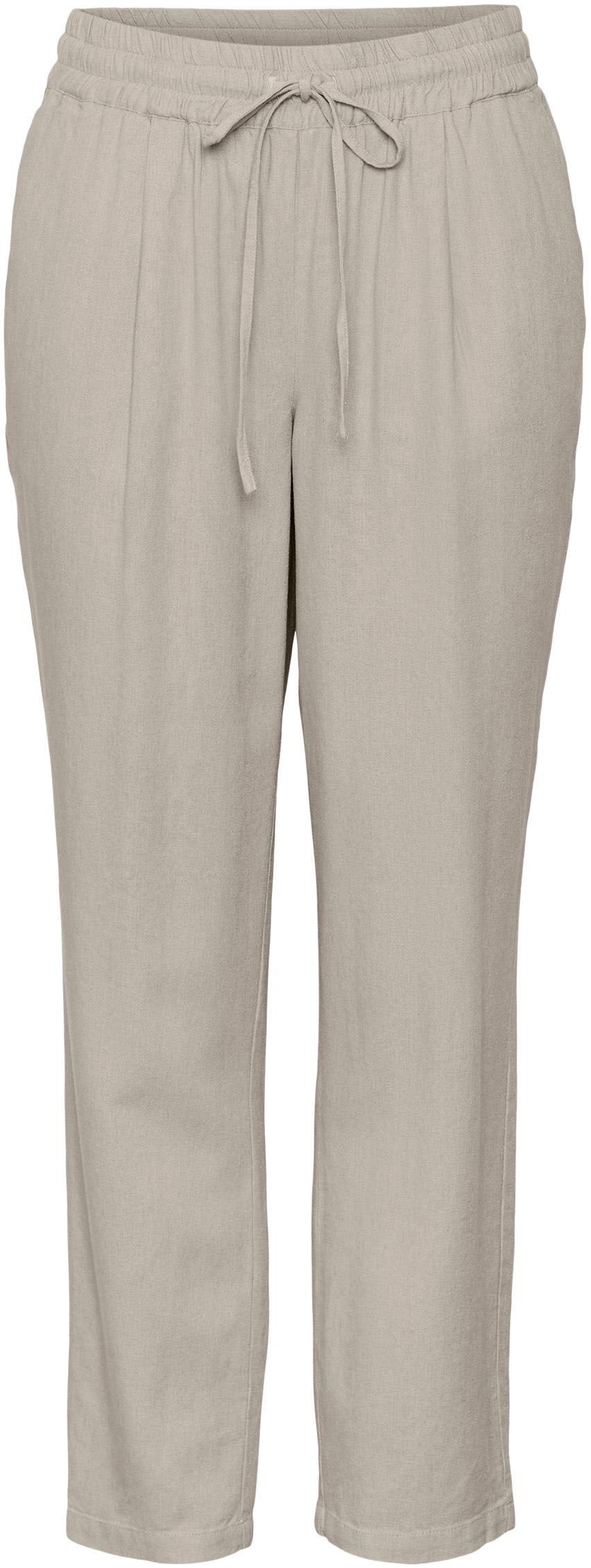 Vero Moda Schlupfhose »VMJESMILO ANKLE PANTS GA NOOS«, mit Leinen