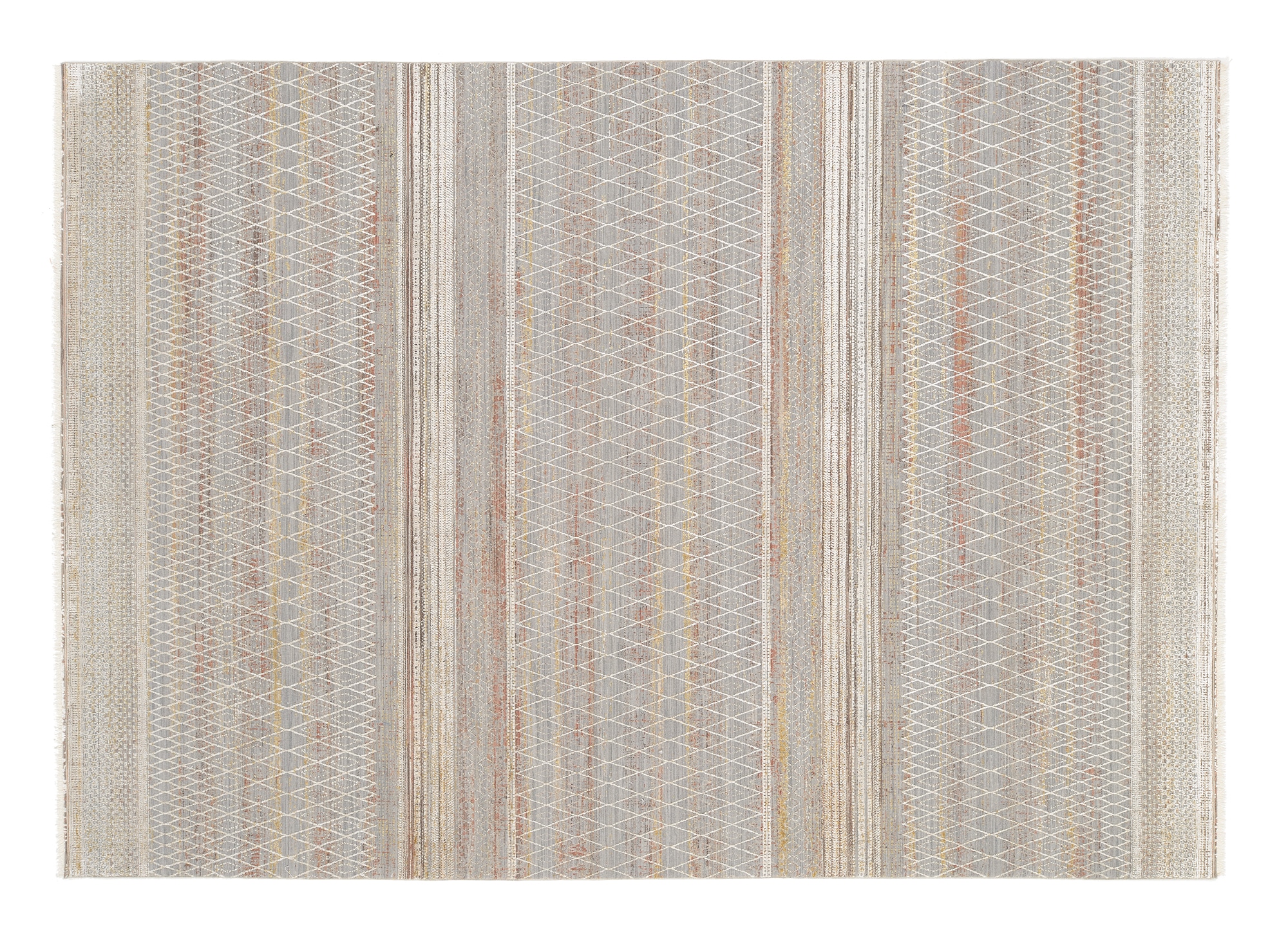 OCI DIE TEPPICHMARKE Teppich »FARBEN MASTER«, rechteckig, 8 mm Höhe, Klassisches Muster, eingefasst, in 3-D-Optik