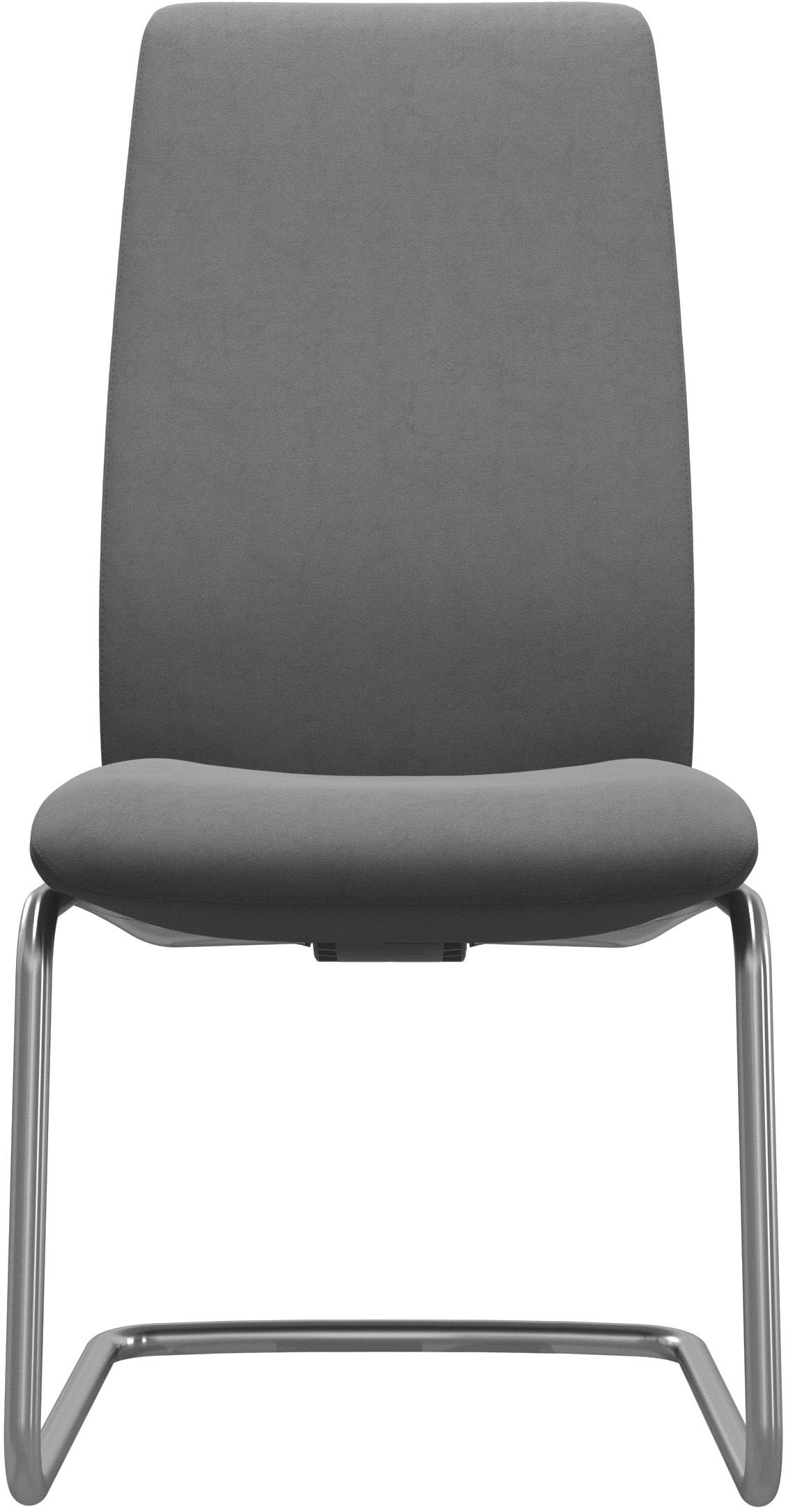 Stressless® Polsterstuhl »Laurel«, Microfaser DINAMICA, High Back, Größe L, mit Beinen aus Stahl in Chrom glänzend