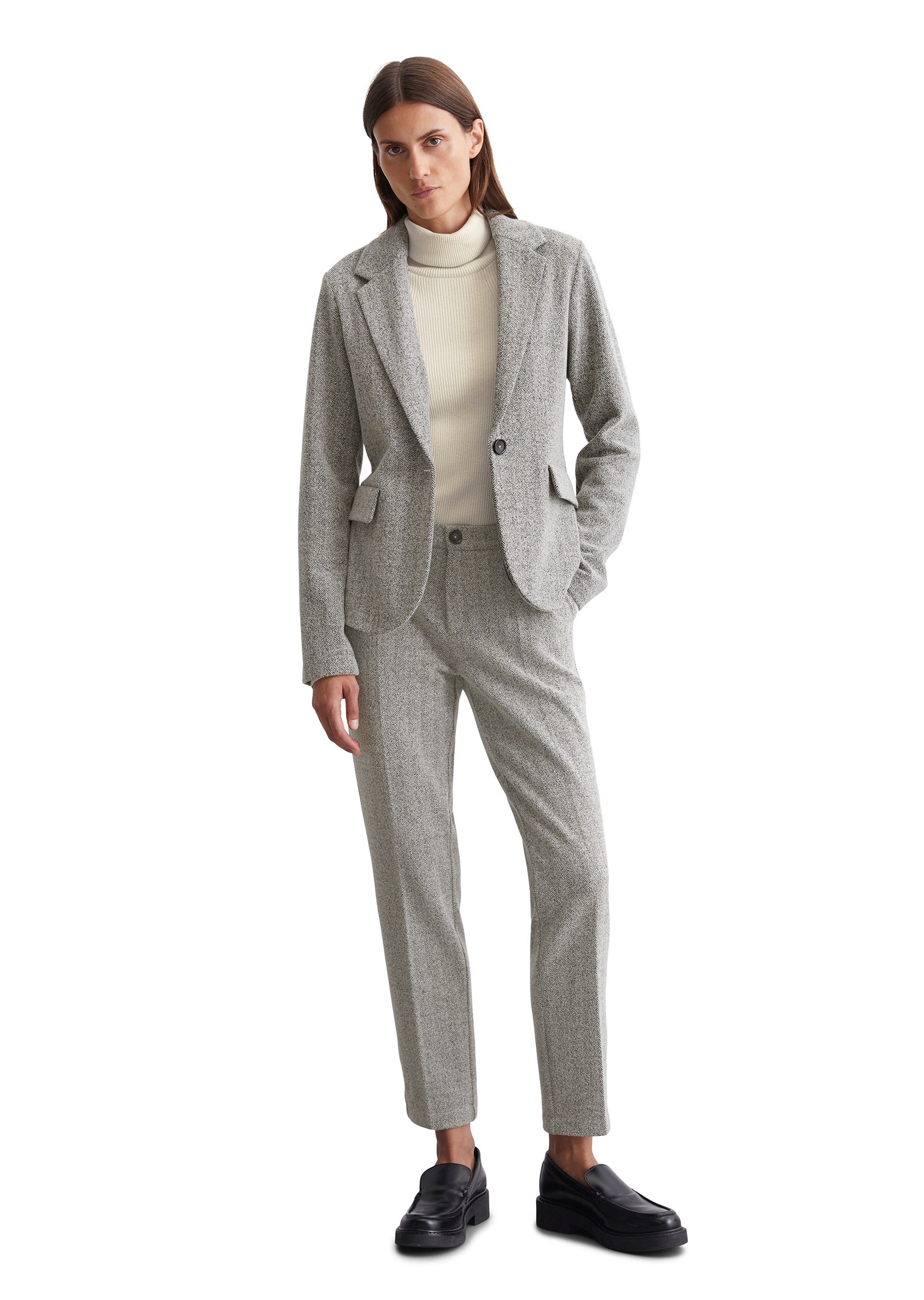 Marc O'Polo Jerseyblazer »mit Fischgrat-Muster«