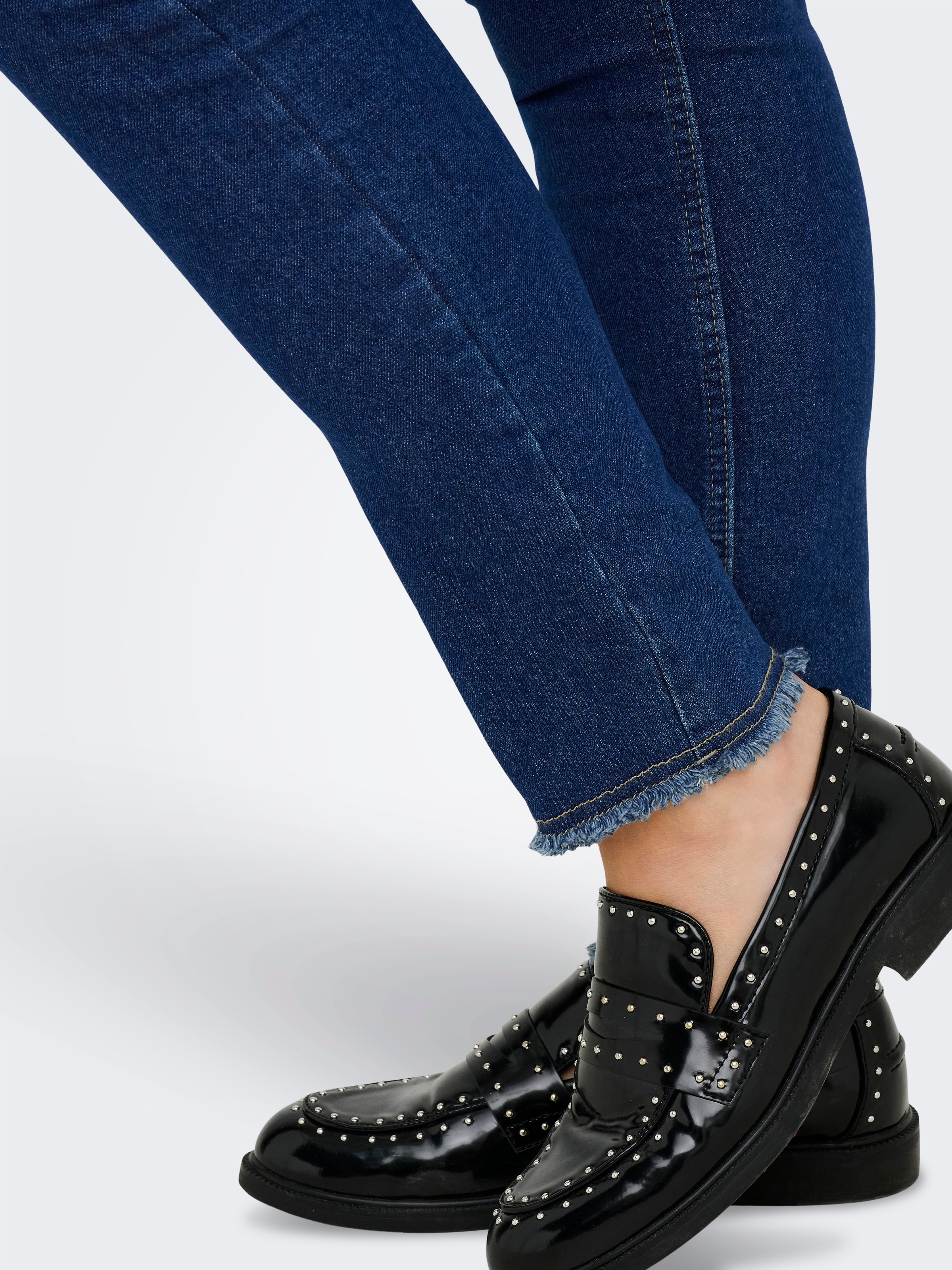 ONLY CARMAKOMA Skinny-fit-Jeans "CARHUSH MID SKINNY ANK RW DNM AKM187" günstig online kaufen