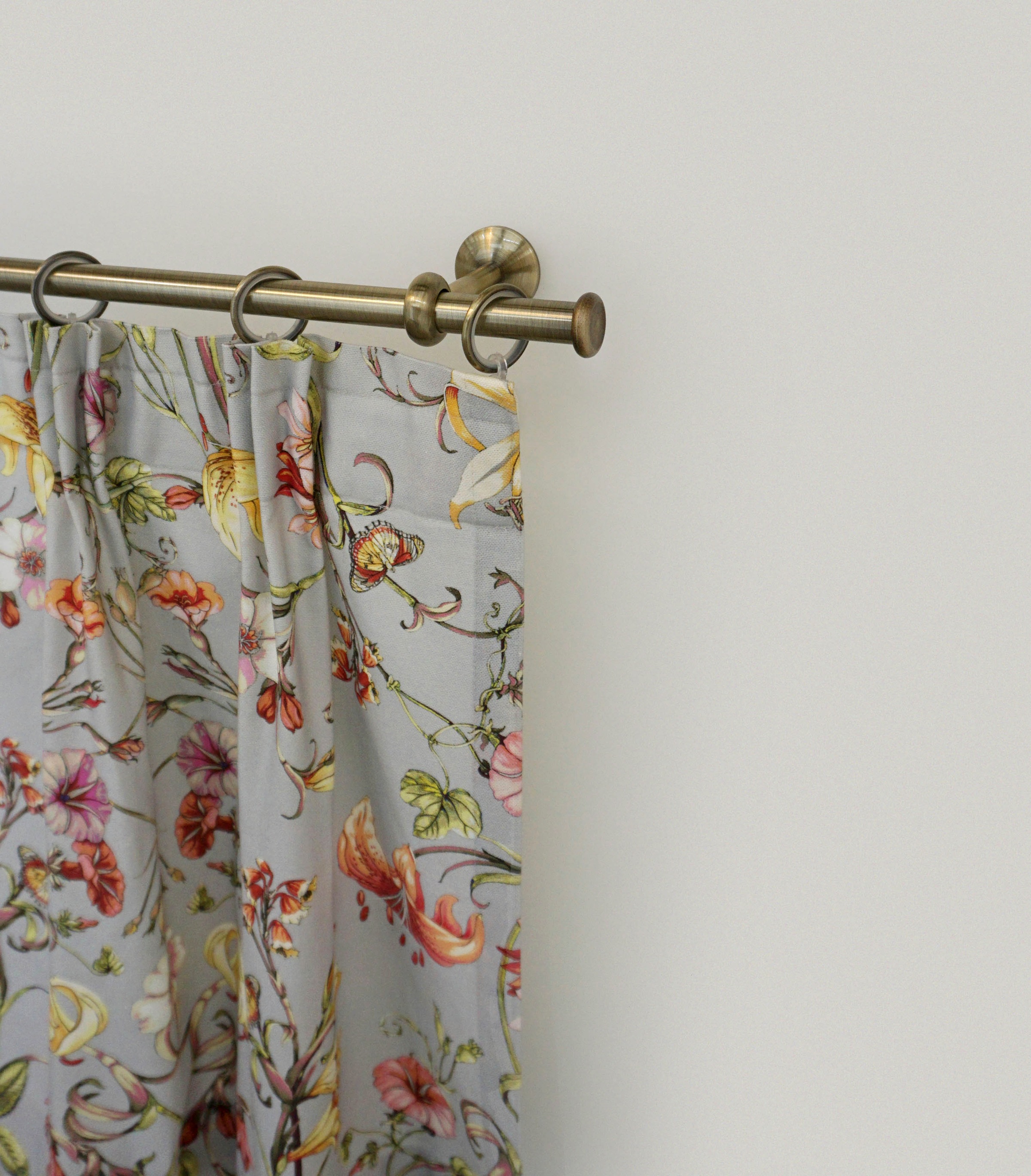 GARESA Gardinenstange "ESPERANCA" Ø 16 mm 1 läufig-läufig Wunschmaßlänge ru günstig online kaufen