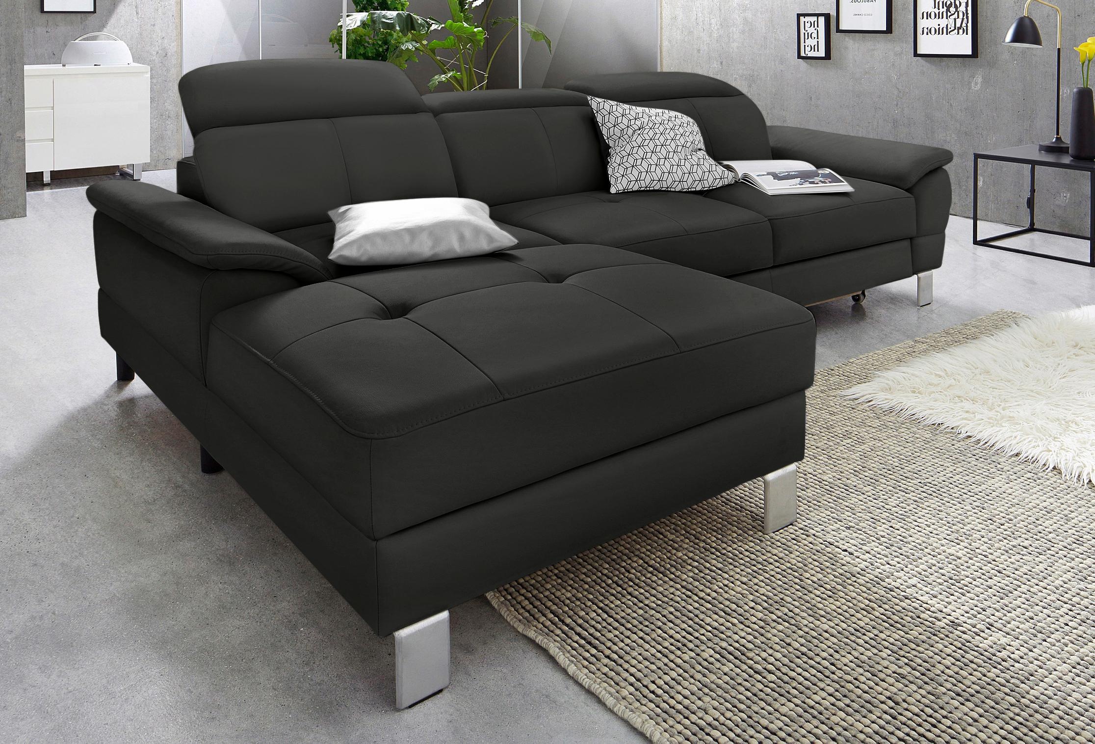 exxpo - sofa fashion Ecksofa "Mantua 2, inkl. Kopf- bzw. Rückenverstellung, günstig online kaufen