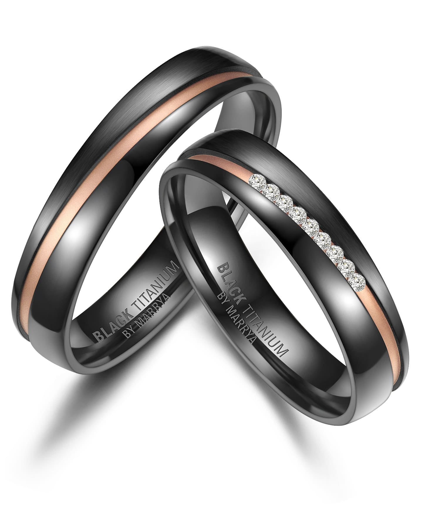 Marrya Trauring »BLACK TITANIUM by MARRYA«