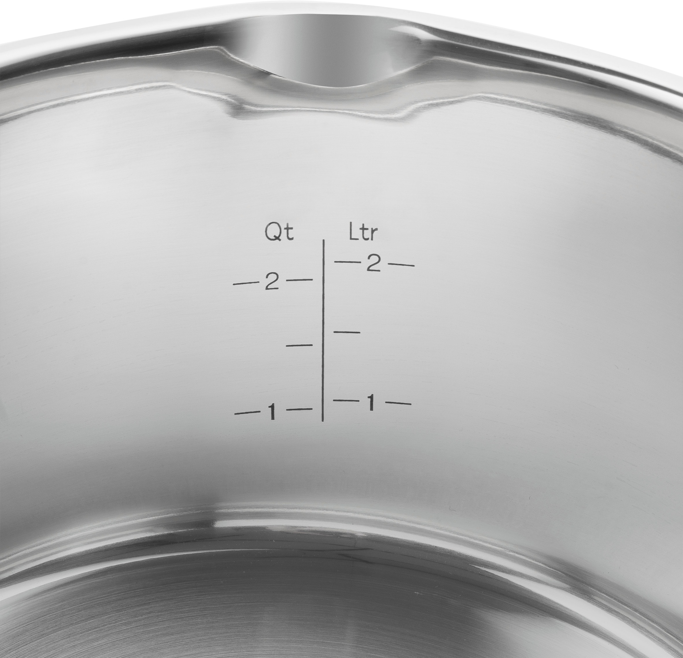 Zwilling Topf-Set »TrueFlow«, Edelstahl, (Set, 3 tlg.), 18/10 Edelstahl, integrierte Siebfunktion, Induktion, 3-tlg.