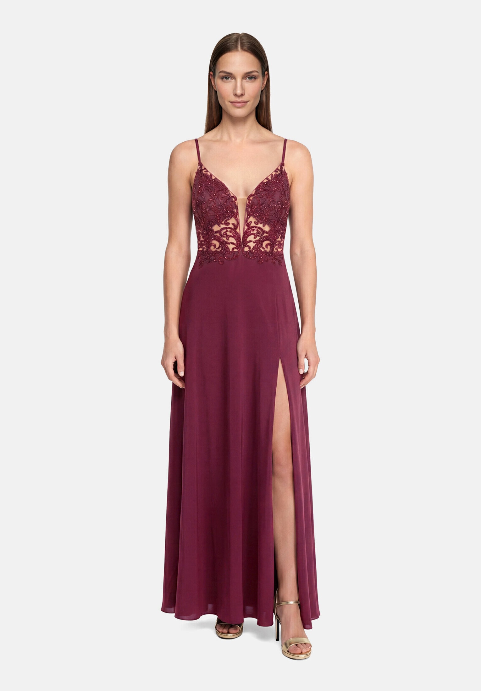 Vera Mont Abendkleid »Damen mit Stickerei« Ohne Tasche