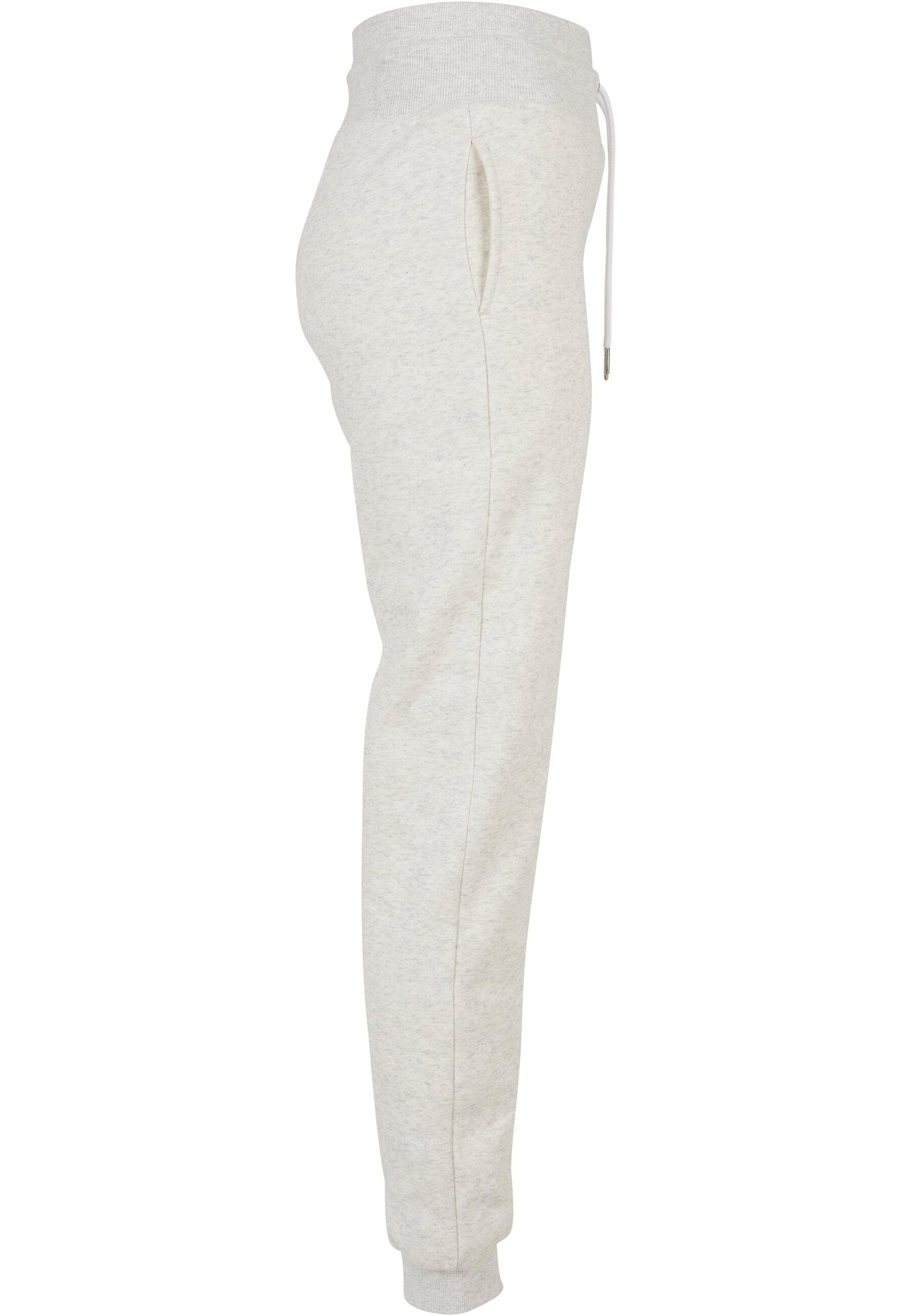 URBAN CLASSICS Stoffhose »Urban Classics Damen Ladies High Waist Color Melange Sweat Pants«, (1 tlg.)