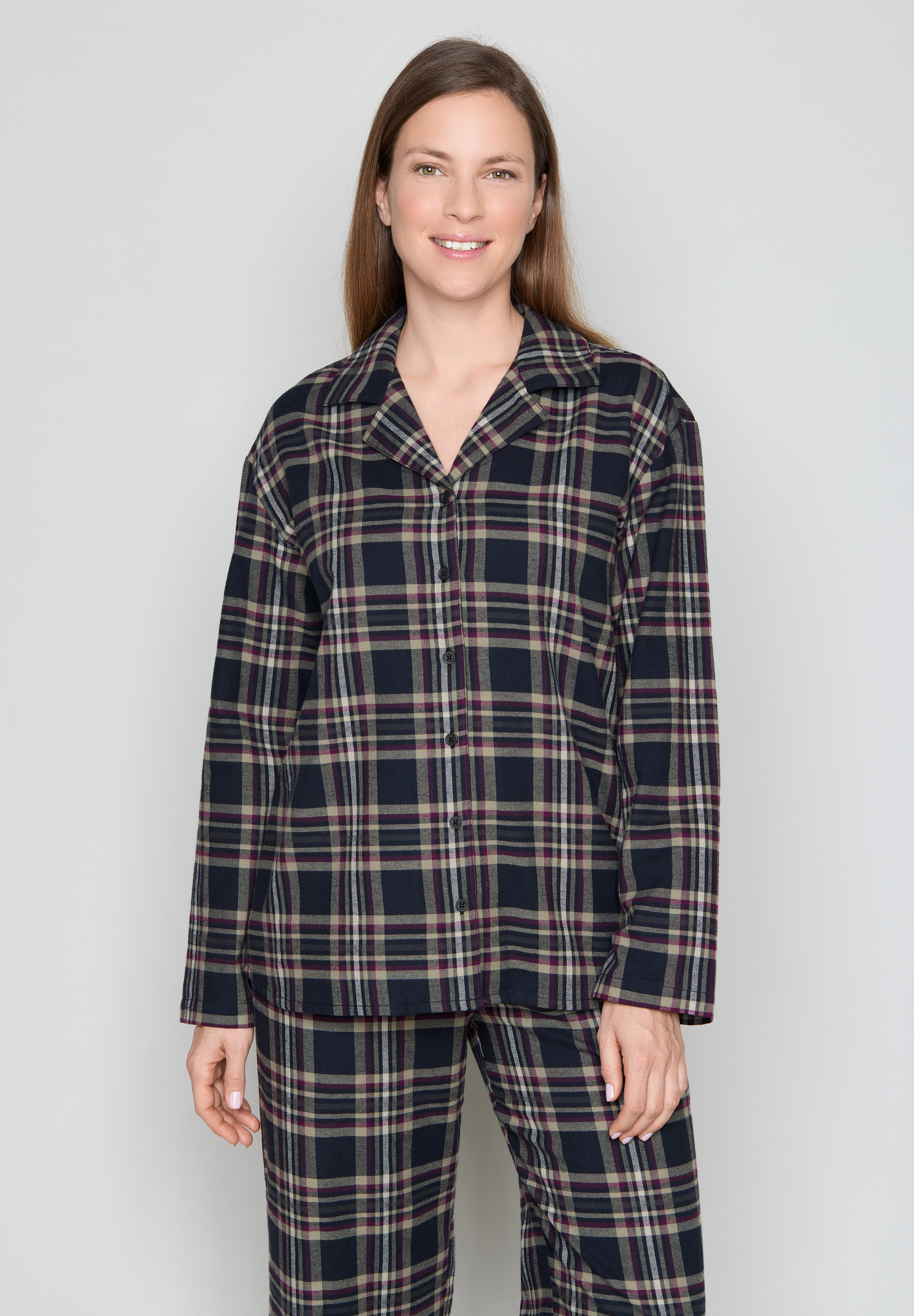 JOOP Pyjamaoberteil "Alpine Mix & Match (woven cotton)"