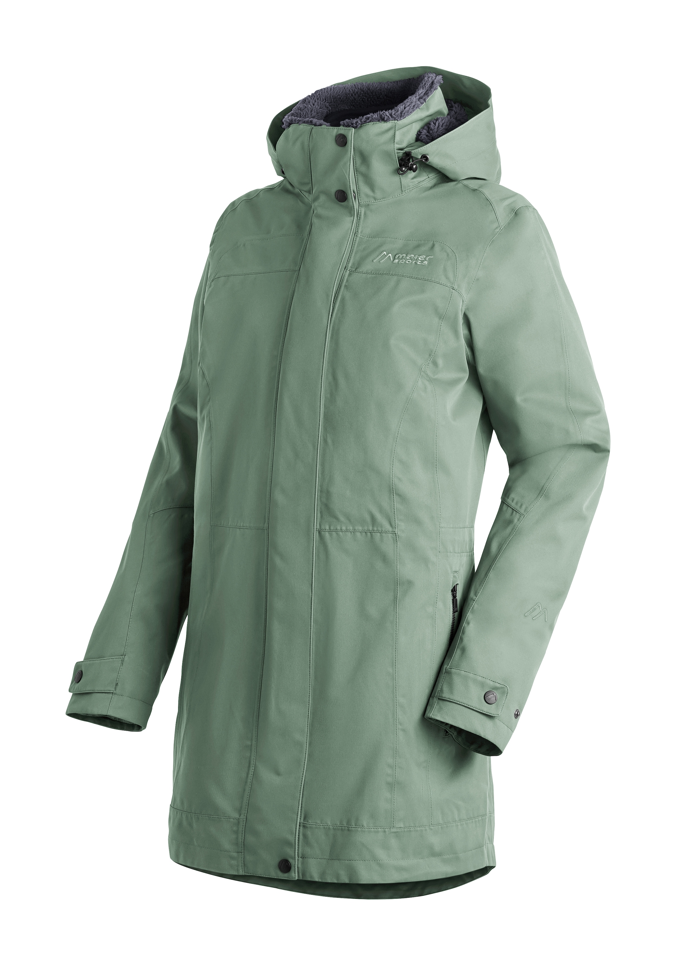 Maier Sports Outdoorjacke »Gerdi«, Damen Wanderjacke, atmungsaktiv und wasserdicht, 2-in-1 Jacke mit Kapuze