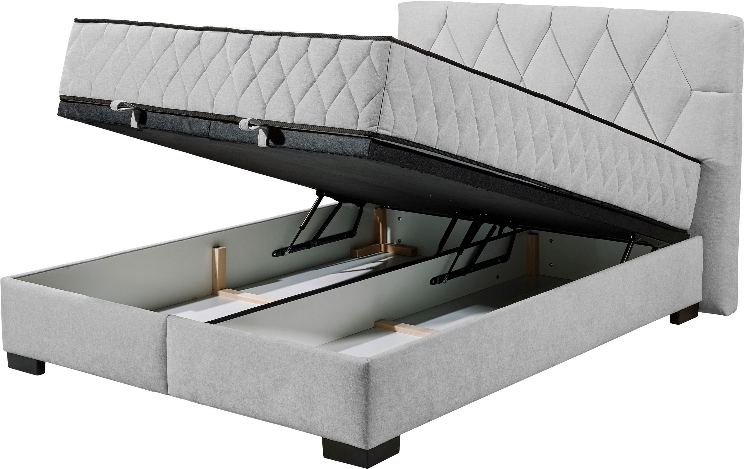 ED EXCITING DESIGN Boxbett »Nagol«, mit Bettkasten, mit Wendematratze, erhältlich in verschiedenen Breiten