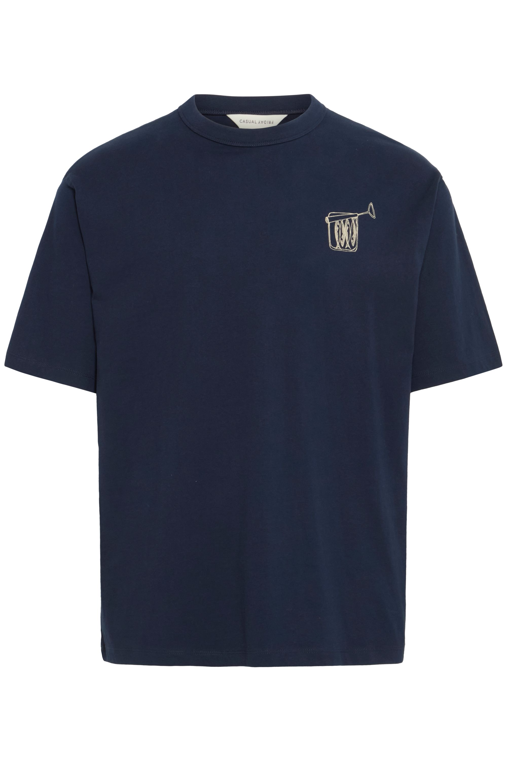 Casual Friday Rundhalsshirt "Rundhalsshirt CFArcher"