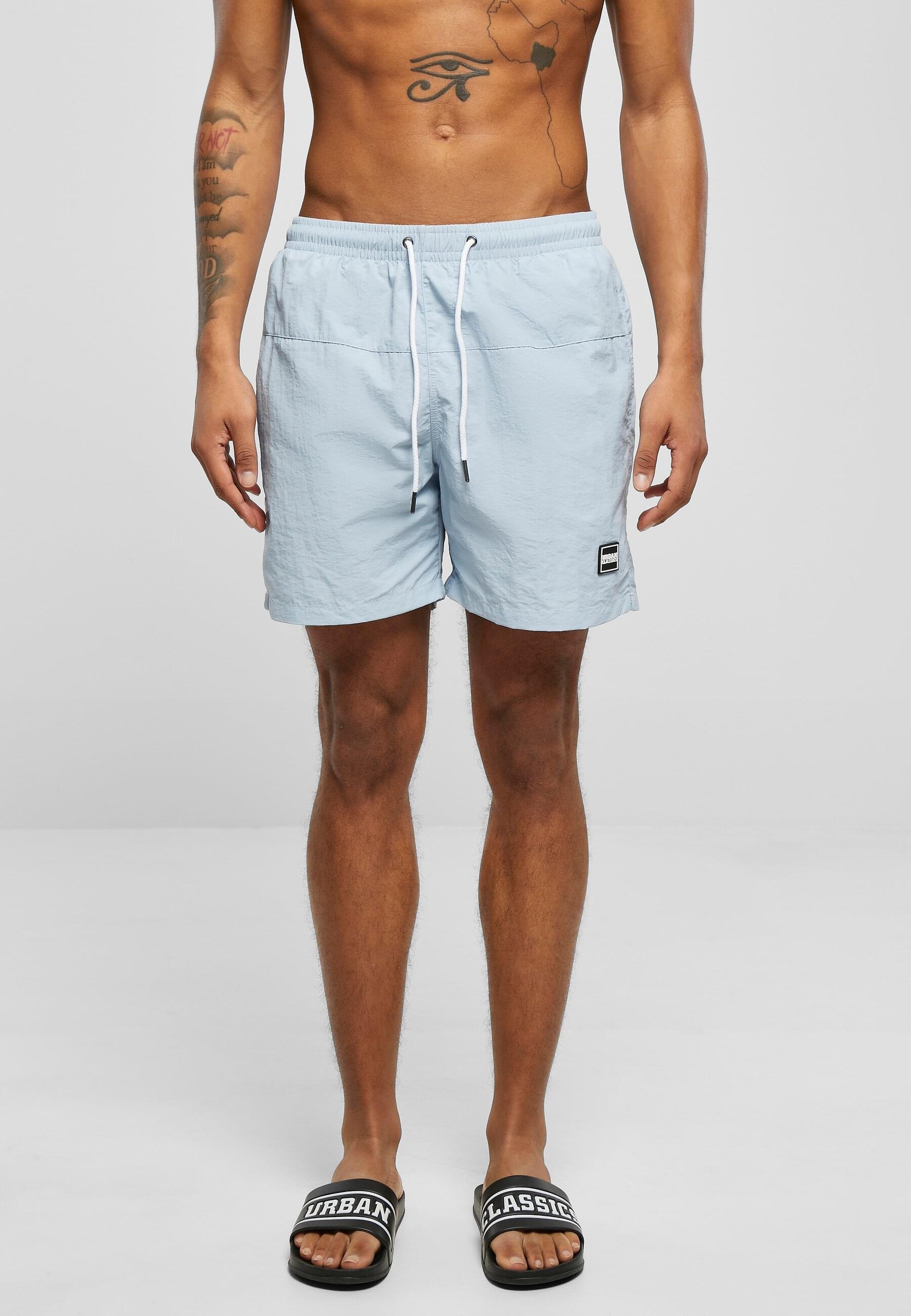 URBAN CLASSICS Badeshorts »Urban Classics Herren Block Swim Shorts«