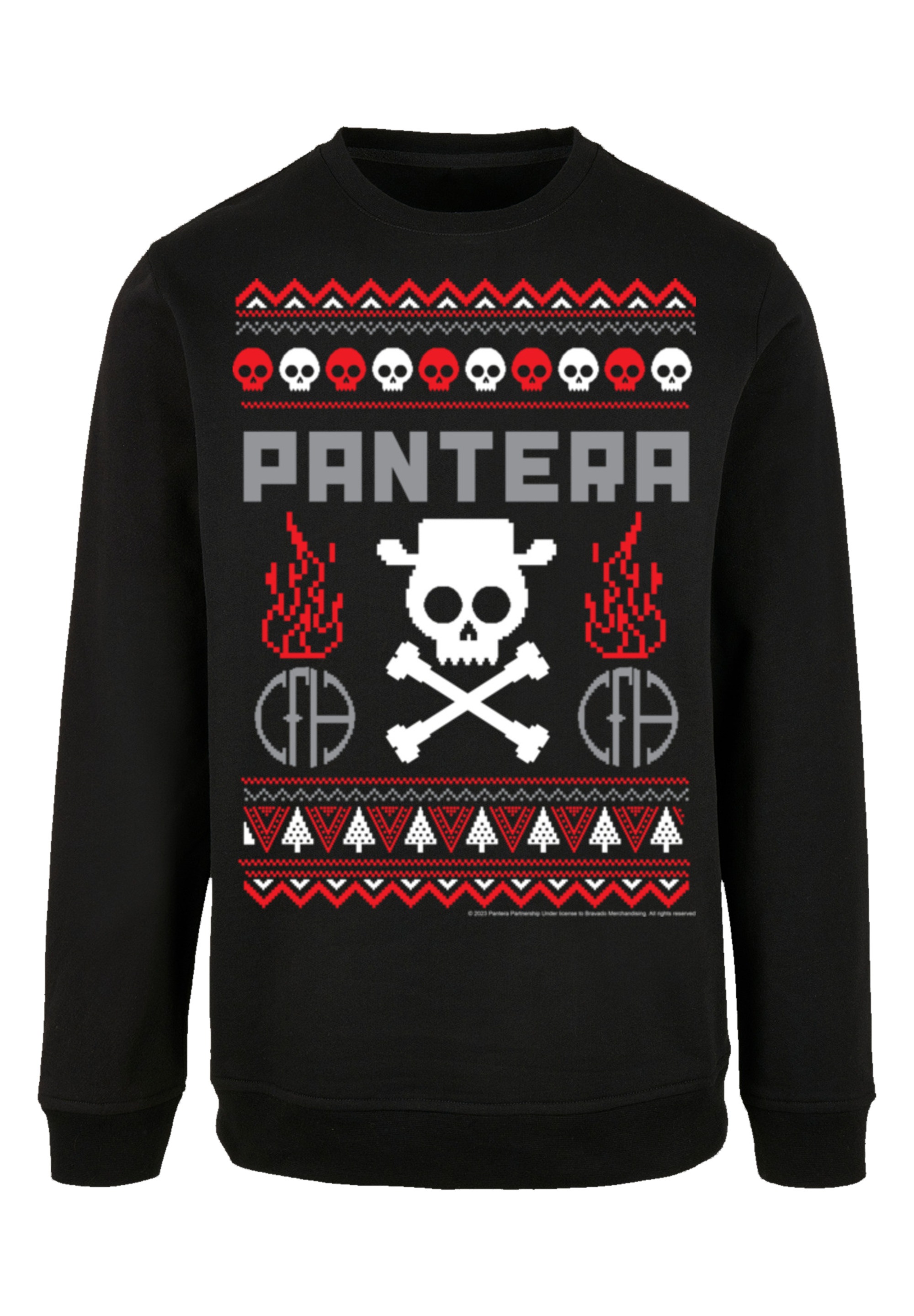 F4NT4STIC Sweatshirt "Pantera Weihnachten Christmas", Musik, Band, Logo günstig online kaufen