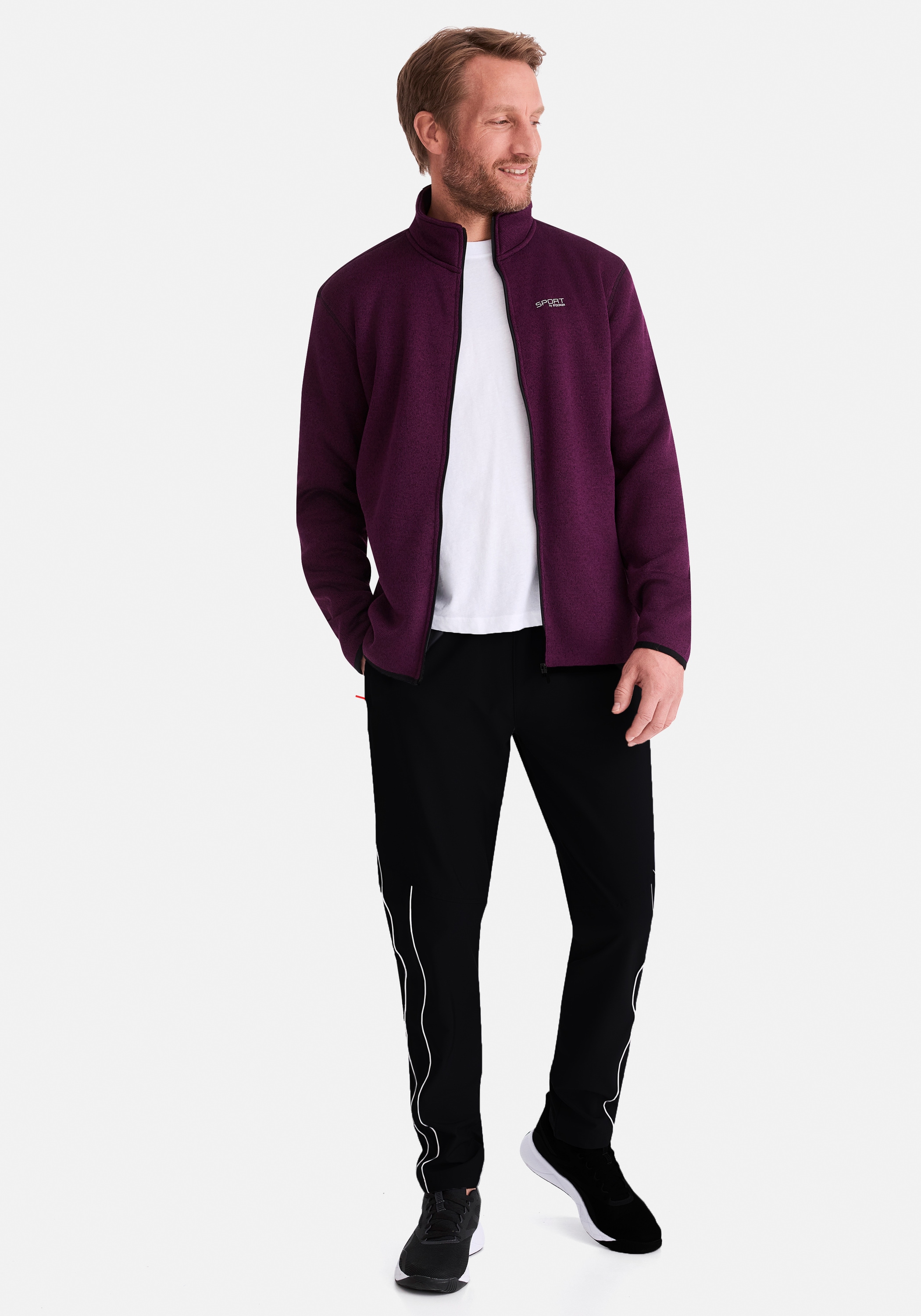 Stooker Men Sporthose »LUKE Sport Pants«, Tapered Fit Casual Funktionsstoff für Herren