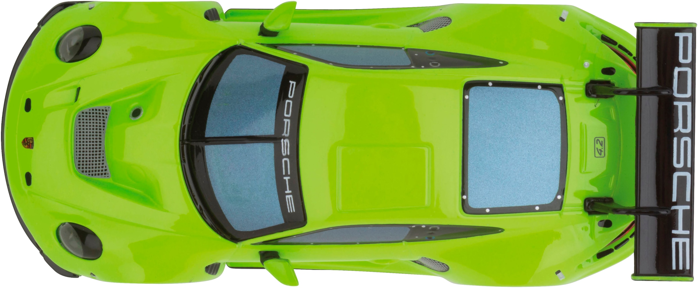 Carrera® Rennbahn-Auto »Carrera Hybrid, Porsche 911 GT3 R, Acid Green«