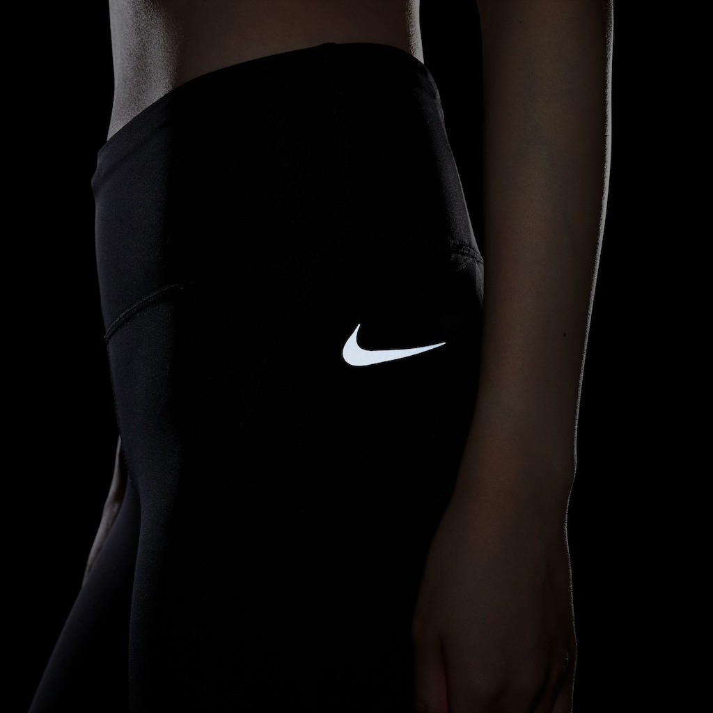 Nike Lauftights »EPIC FAST WOMEN'S MID-RISE POCKET RUNNING LEGGINGS«