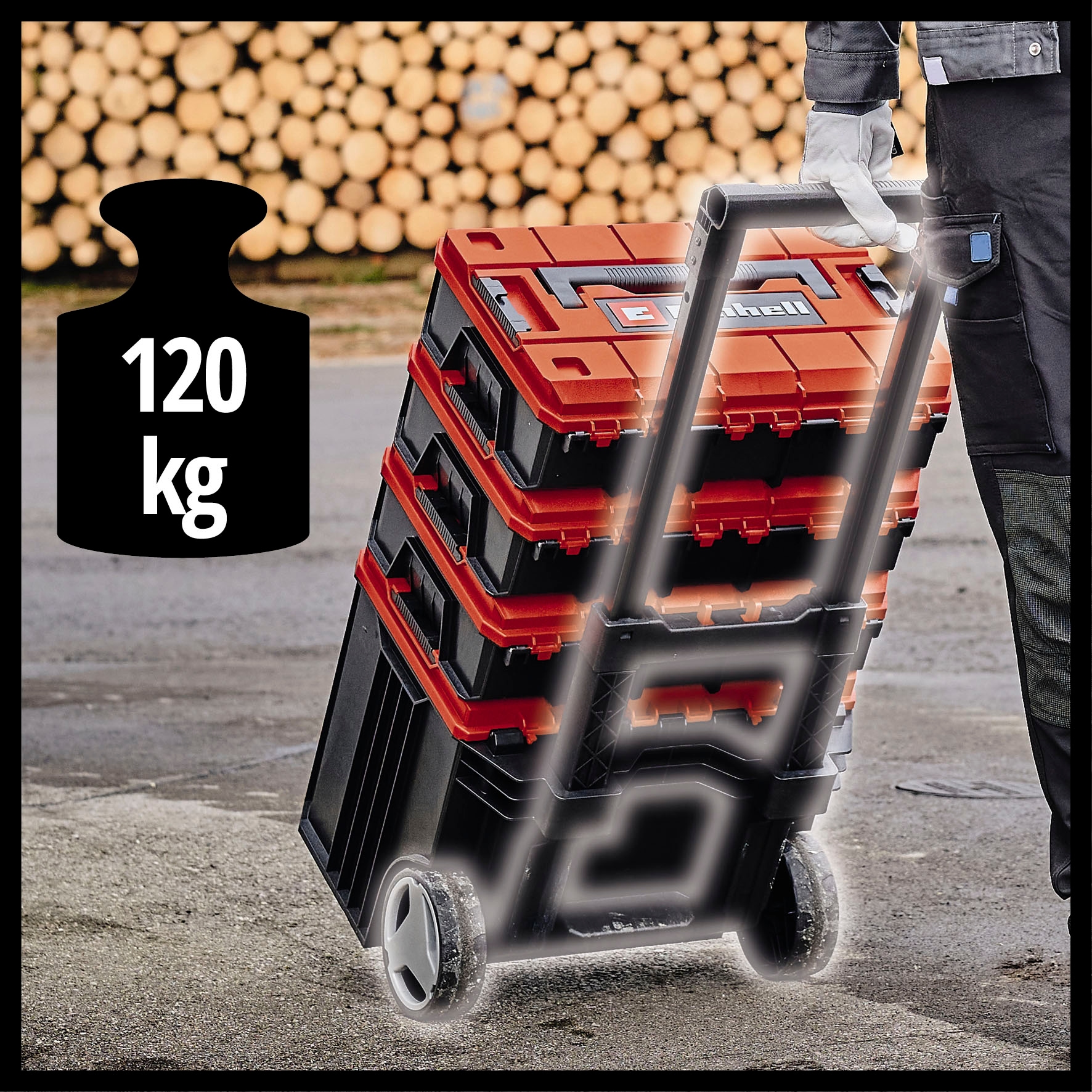 Einhell Werkzeugkoffer »Systemkoffer E-Case Tower« online bestellen | BAUR