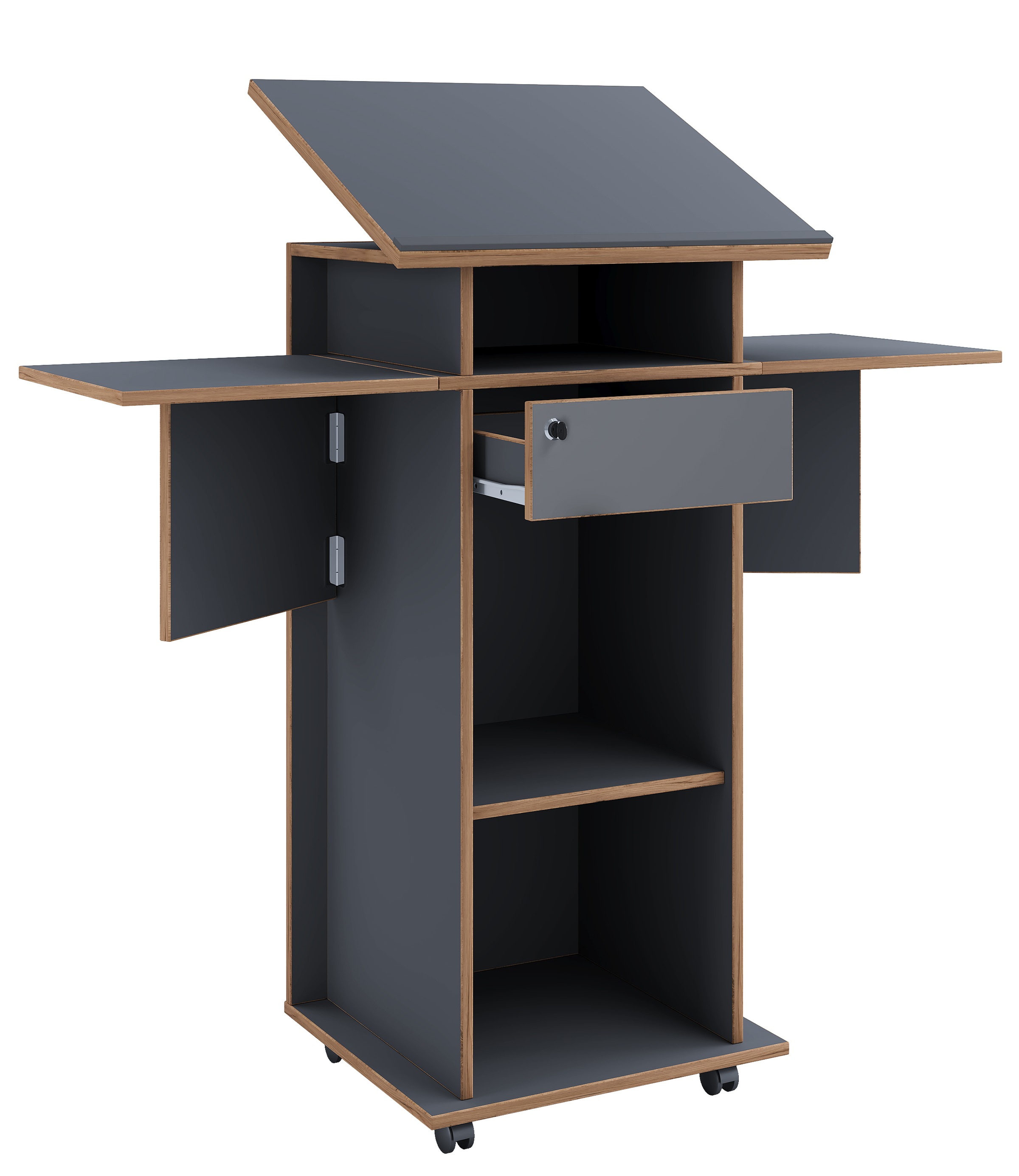 VCM Salia Lectern Black 2