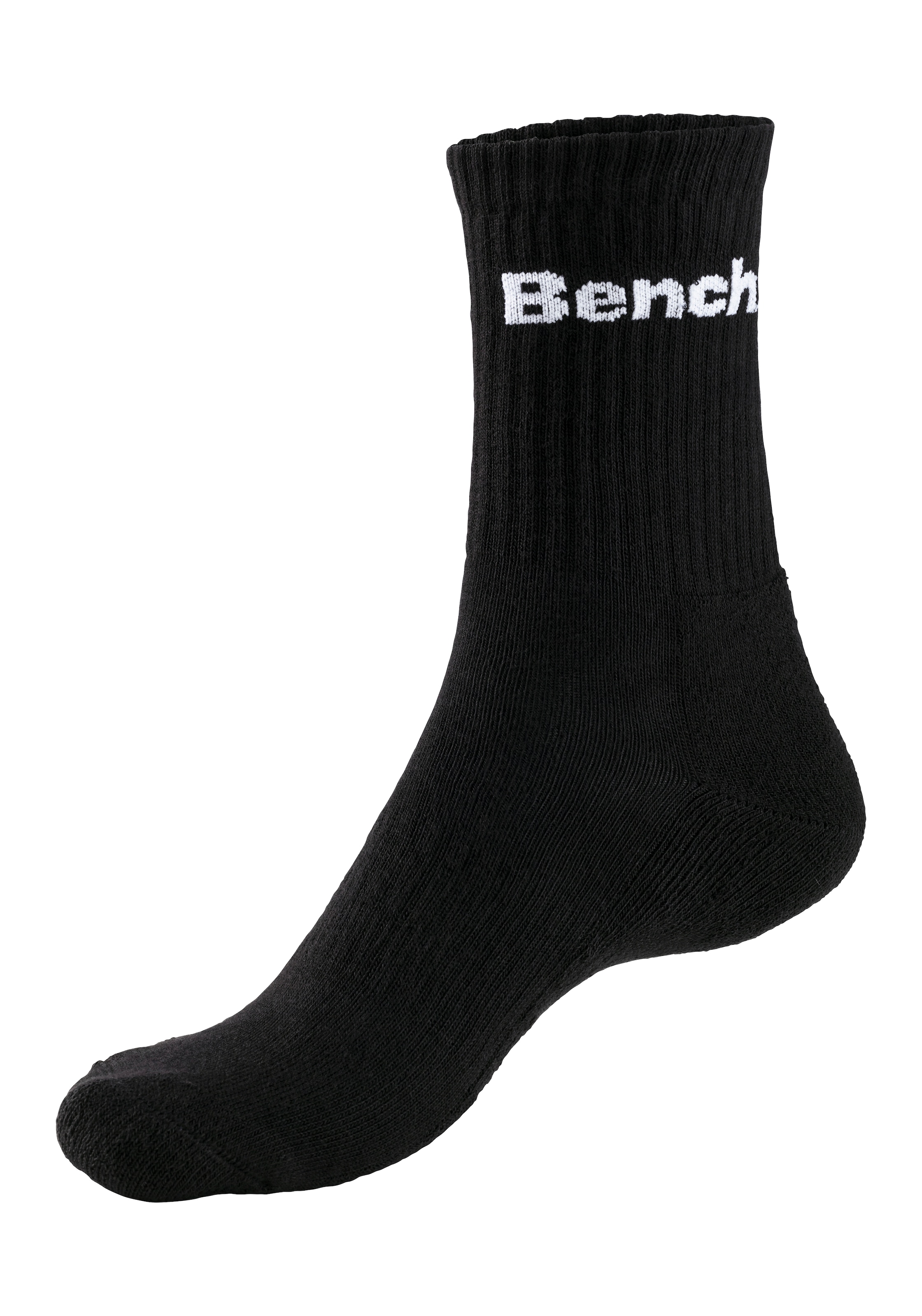 Bench. Tennissocken, (Set, 6 Paar), mit Fuß Polsterung