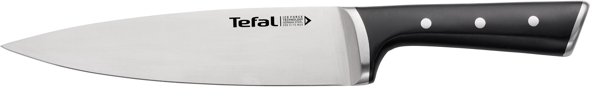 Tefal Pfannen-Set »Unlimited On« in 20/24/28 cm und »Ice Force Kochmesser«