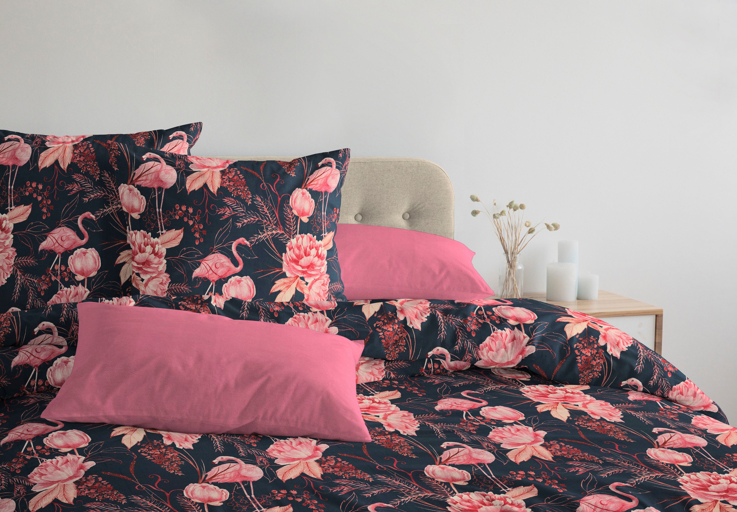 Adam Bettwäsche "Eden" 2 Stk. aus 100 % Bio-Baumwolle, 2 teilig - Bettwäsch günstig online kaufen