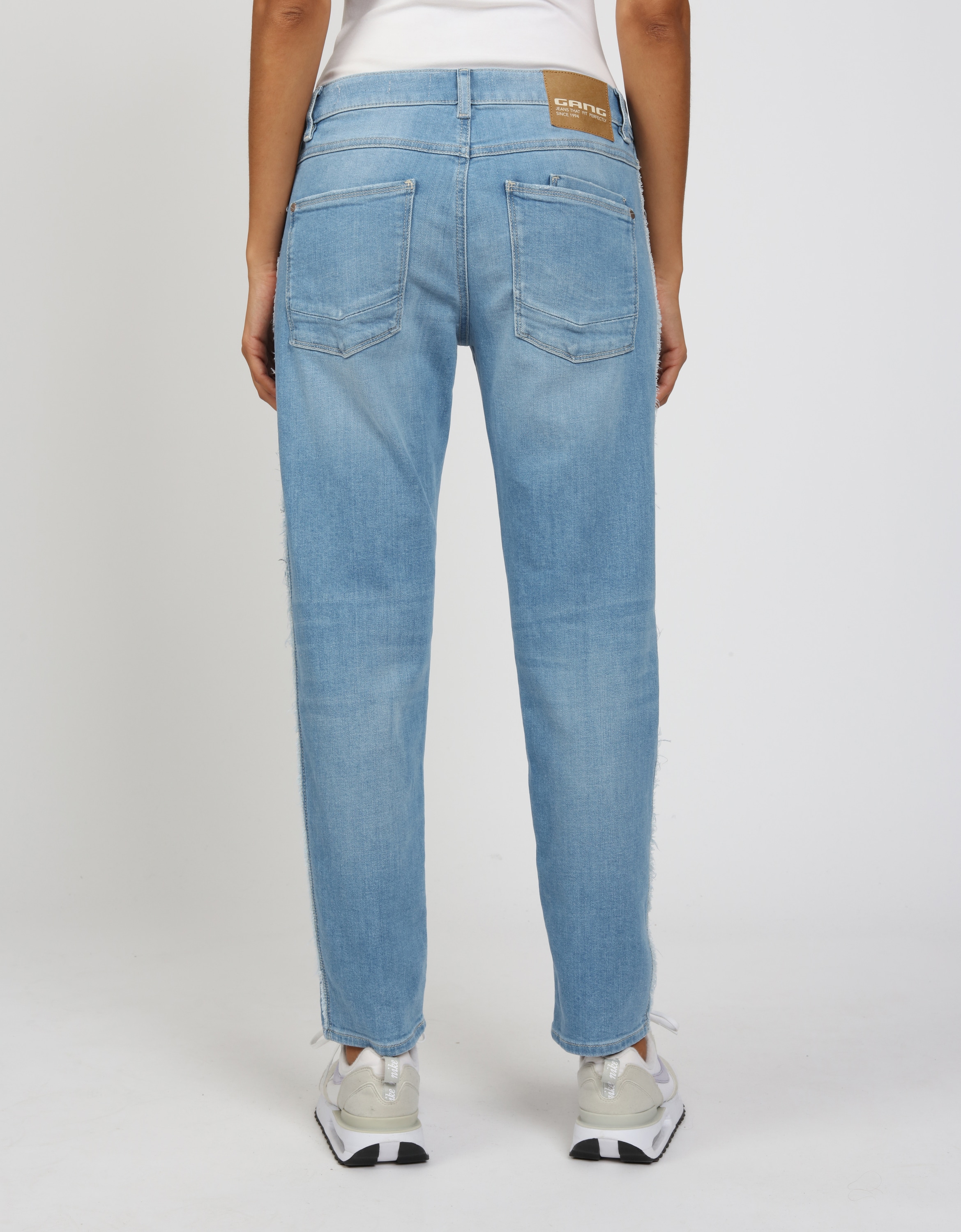 GANG Boyfriend-Jeans »GANG Jeans Boyfriend 94NADIA STRIPE CR.«