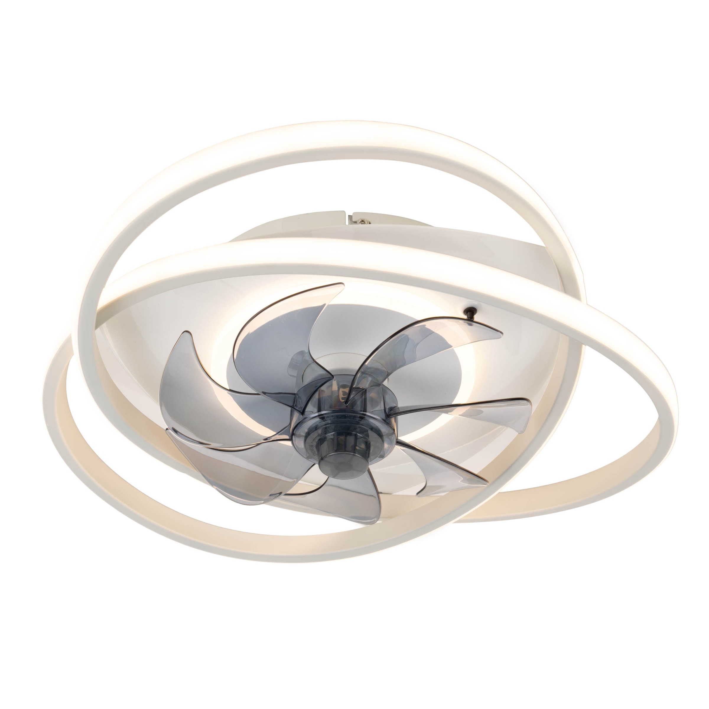 OTTO home LED Deckenleuchte »Lunnee Deckenventilator« LED-Modul 1 Stk. warmweiß - kaltweiß Ventilator, Dimmbar per IR-Fernbedienung, CCT, Memory, Nachtlicht