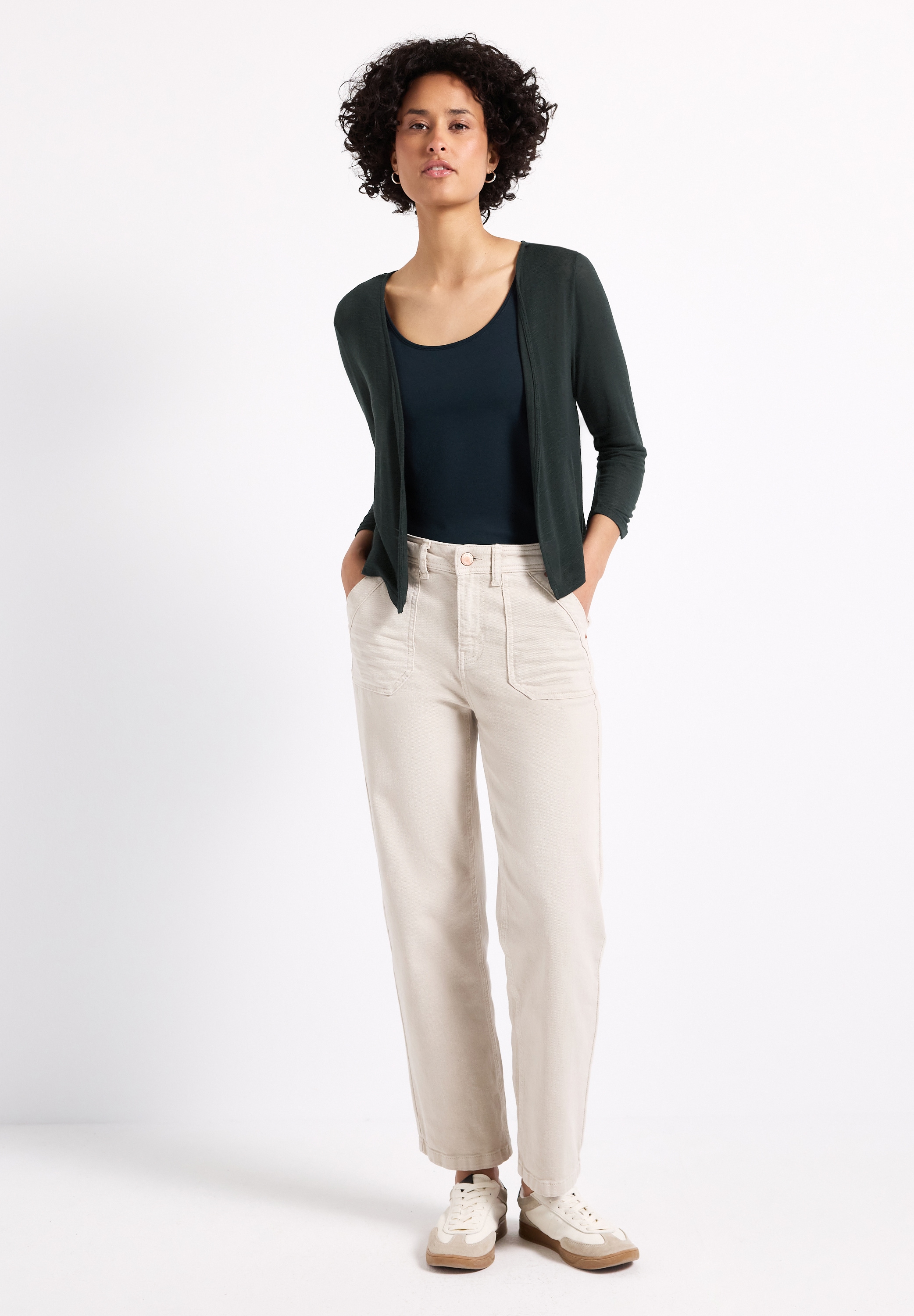 STREET ONE Cardigan, mit 3/4 Ärmeln
