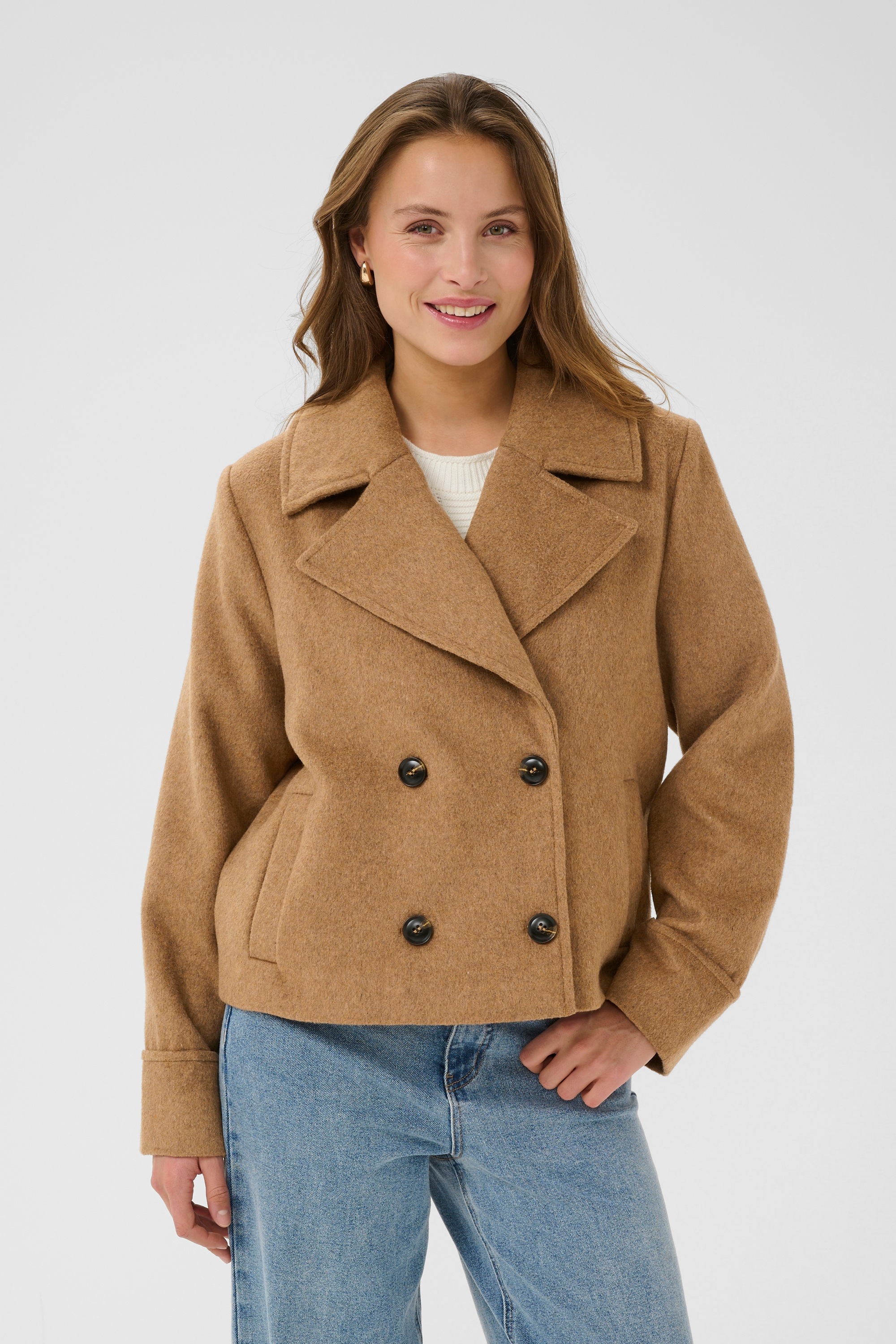 KAFFE Wintermantel »Damen Jacke KAjulia«